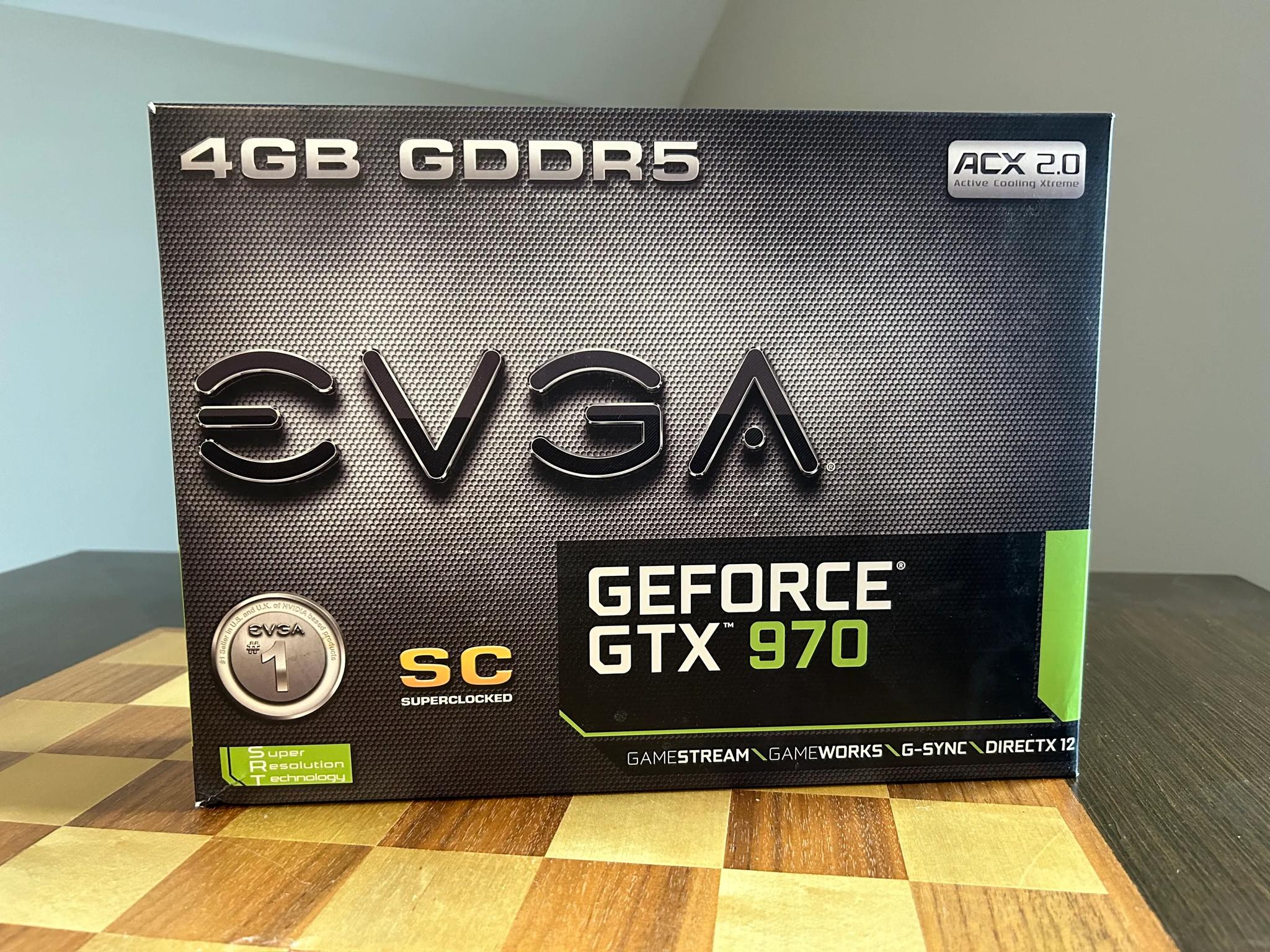 EVGA GTX 970 SC Graphics Card