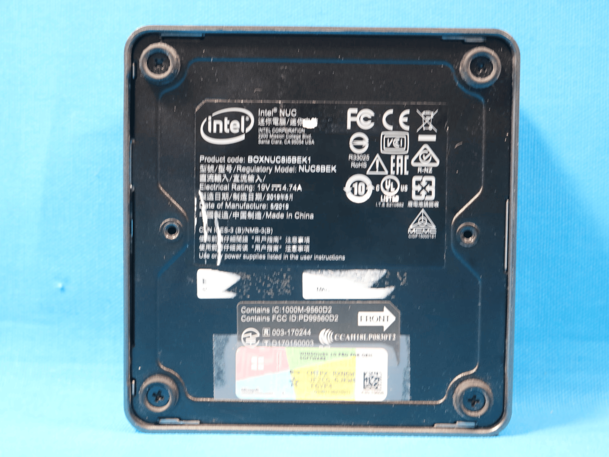 Intel NUC 8th Gen i5-8259U 2.30ghz Quad Core 16GB RAM 128GB SSD Mini PC Wifi/BT