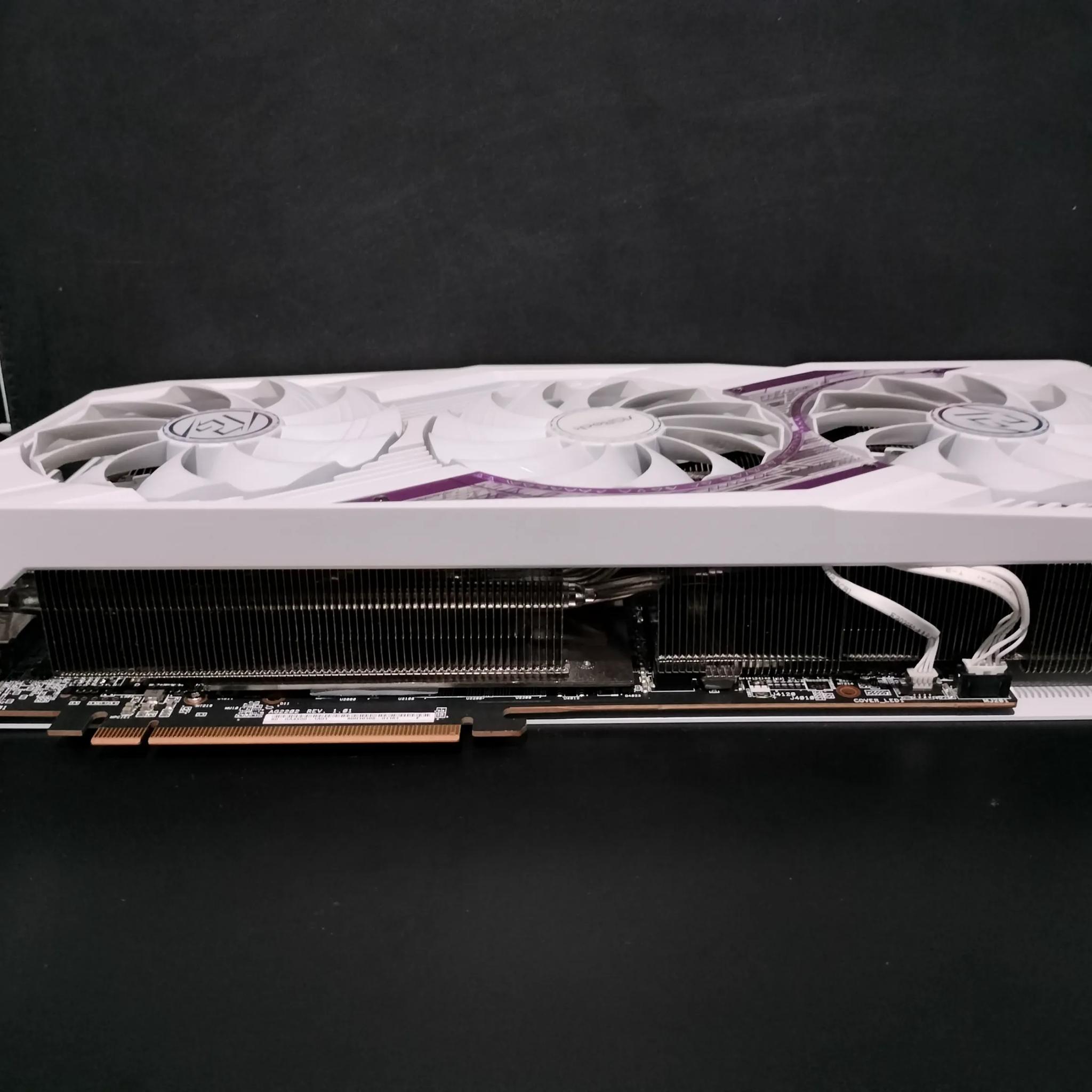 ASRock AMD Radeon RX 7900 XT Phantom Gaming White RGB Overclocked Triple Fan 20GB GDDR6