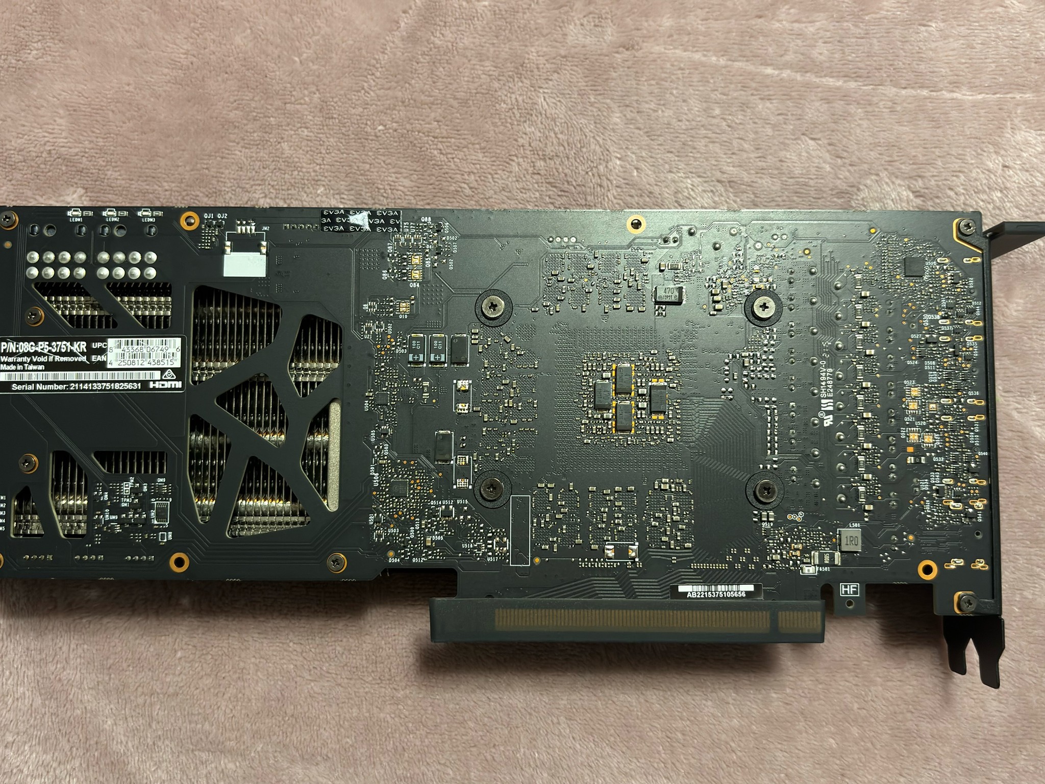 EVGA GeForce RTX 3070 XC3 BLACK GAMING, 08G-P5-3751-KR, 8GB GDDR6