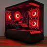 🟦"Bioluminescence"🟦 1080p Gaming PC | 5700 XT - Ryzen 5 3600 - 16GB RAM - 1TB NVME | WiFi & Win 11