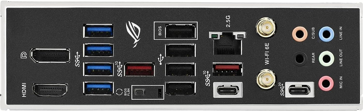ASUS ROG STRIX B650E-F GAMING WIFI AMD AM5 B650 ATX M.2 Desktop Motherboard A