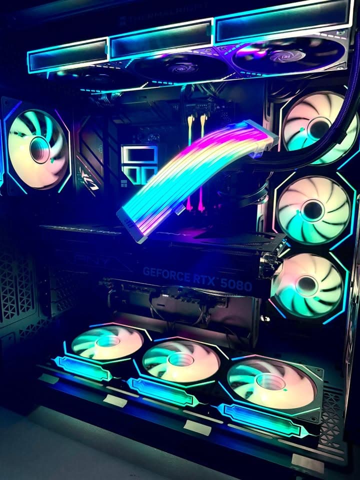 🧊9800X3D | RTX 5080 | 32GB DDR5🧊 "The Shadow Prism" Gaming PC