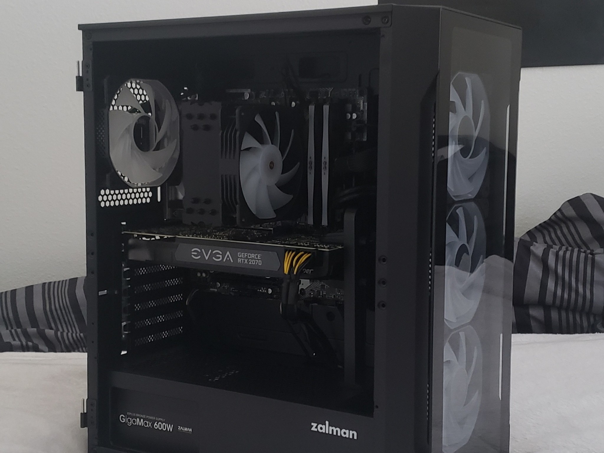 "The CryoFlux:" High Performance Gaming PC. Ryzen 7 5700X3D, RTX 2070 SUPER, 16GB RAM