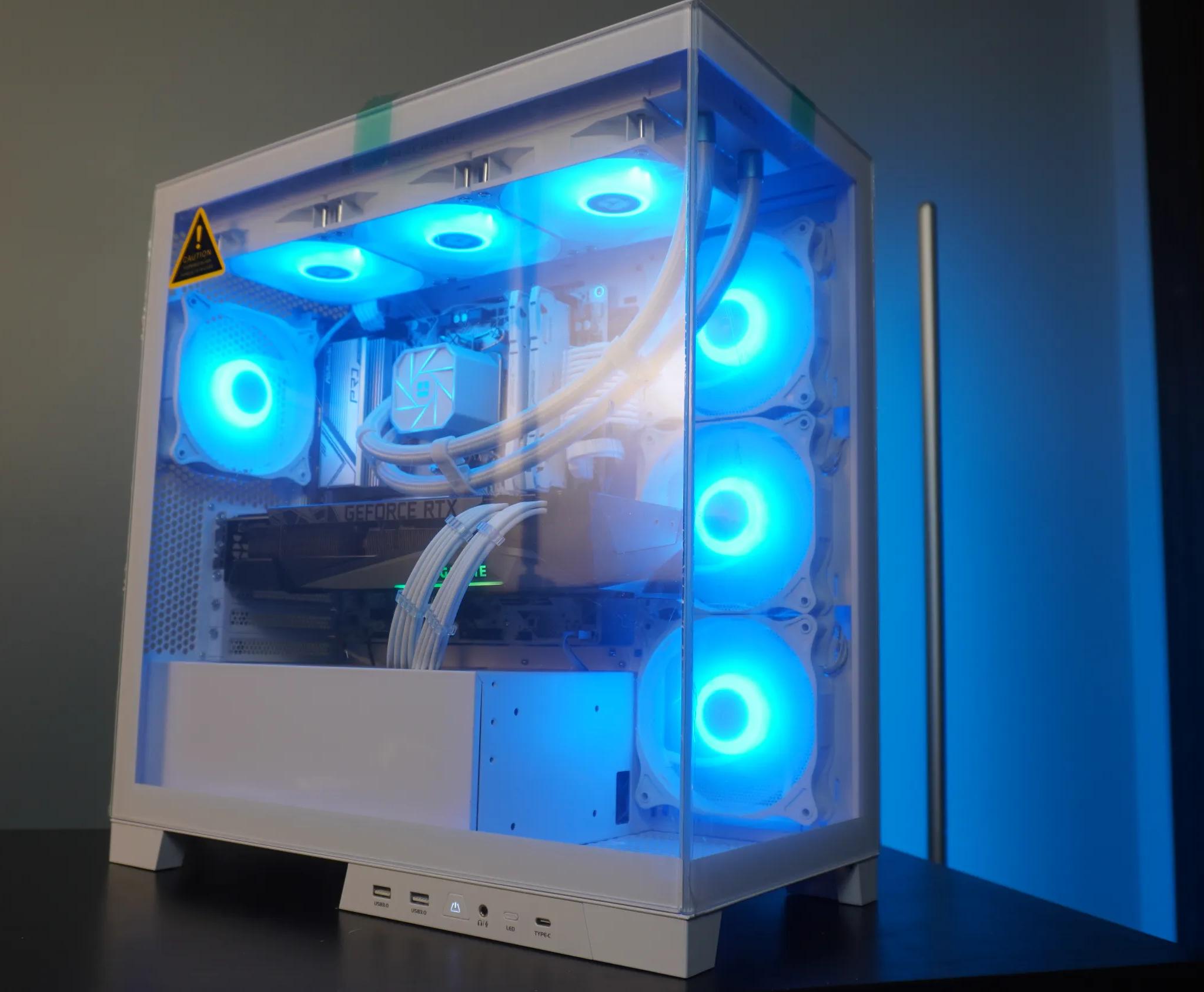 🤍AESTHETIC BEAST🤍 1440p Ready 💚 RTX 3080 10GB 🧡 Ryzen 7 5800x3d | 32GB DDR4 | 1TB NVME | WIFI