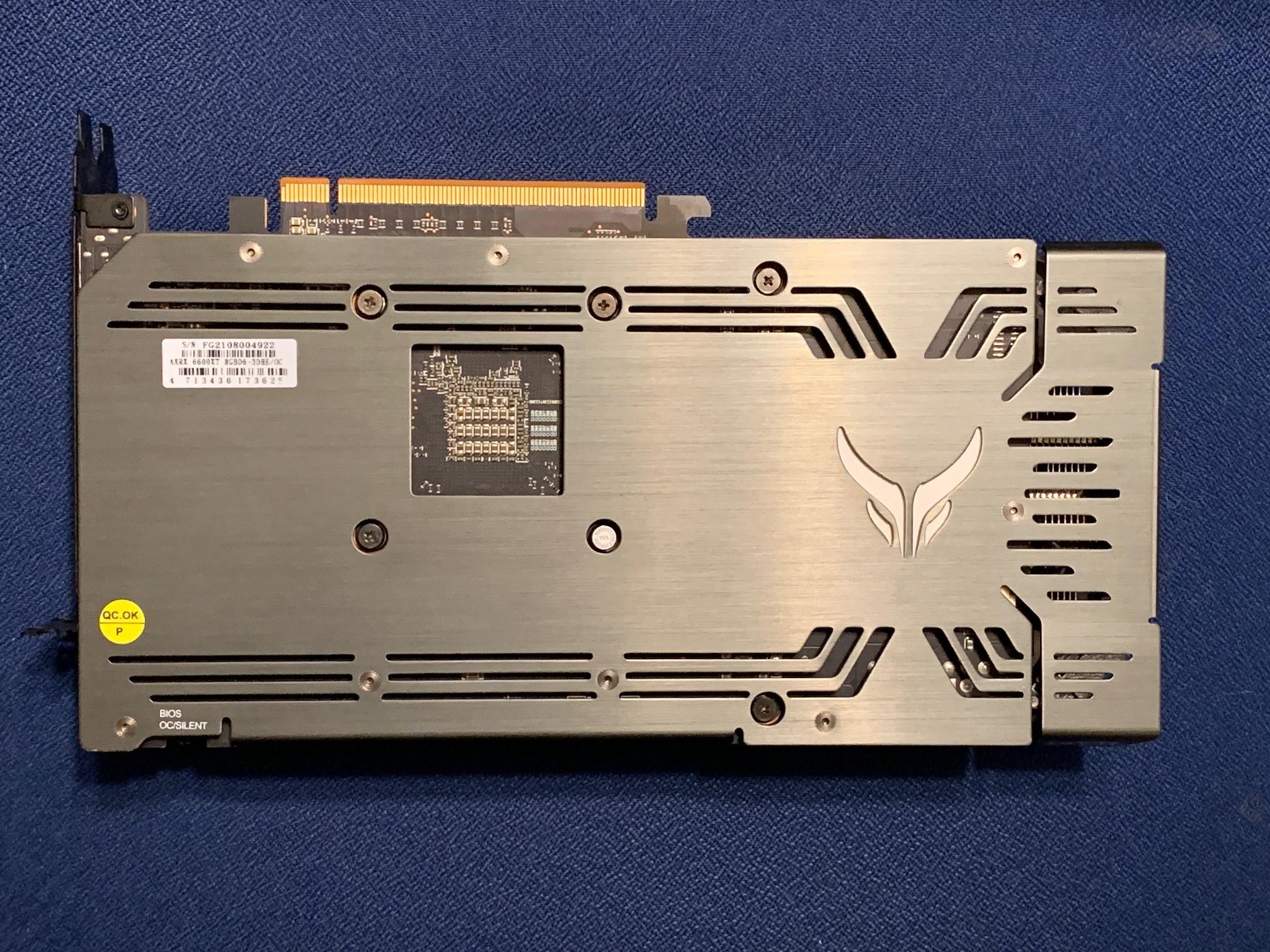 PowerColor Red Devil AMD Radeon RX 6600 XT 8GB GDDR6 Graphics Card, Used