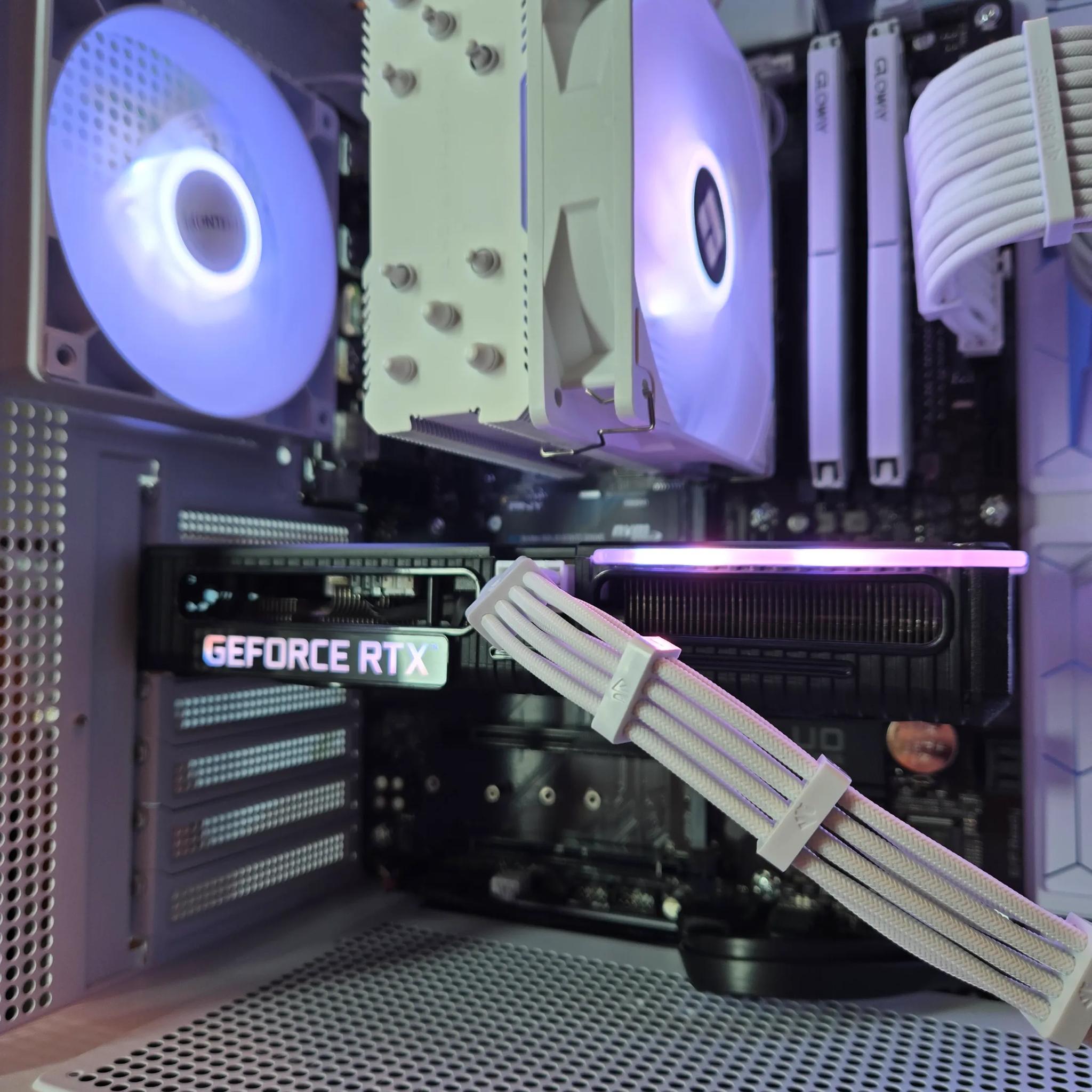 3060 TI RYZEN 5 WHITE GAMING PC