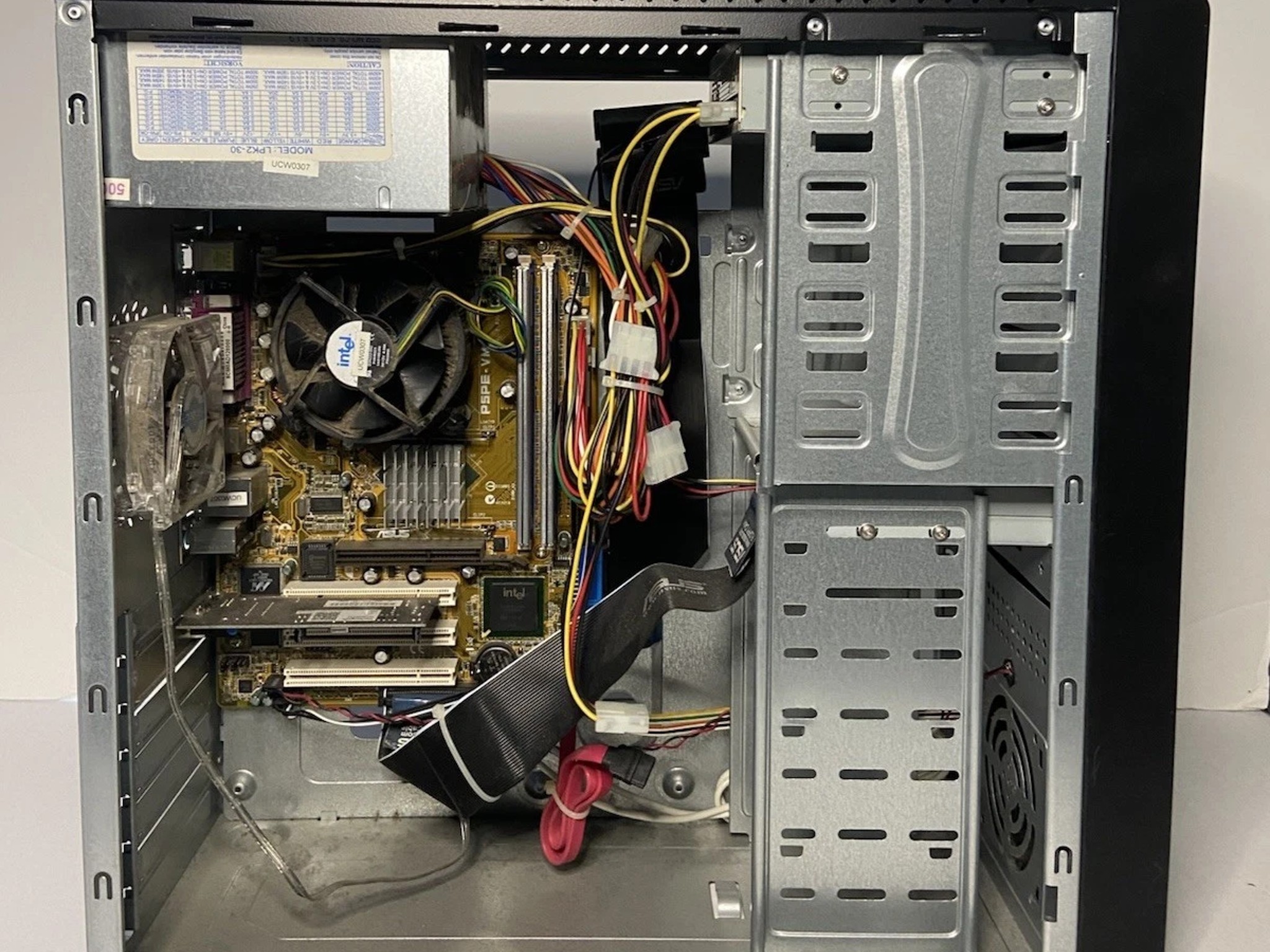 P5PE-VM Celeron D 3.06 GHz 2GB RAM ATX Retro Gaming PC w/USB CDROM NO HDD