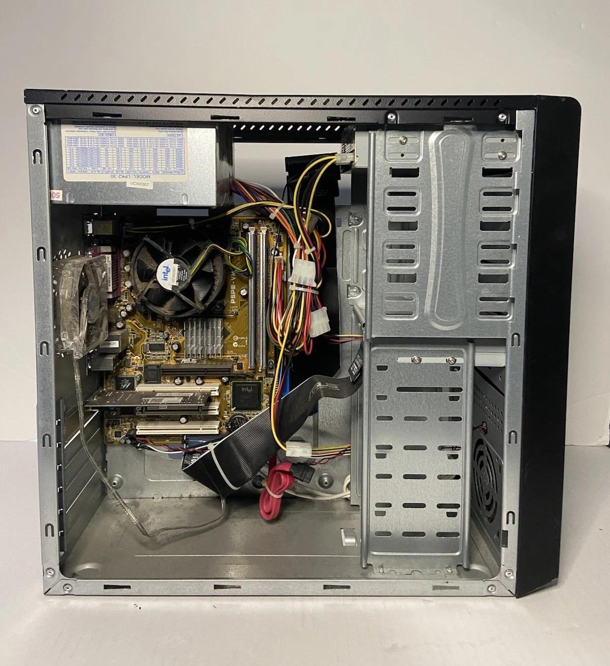 P5PE-VM Celeron D 3.06 GHz 2GB RAM ATX Retro Gaming PC w/USB CDROM NO HDD