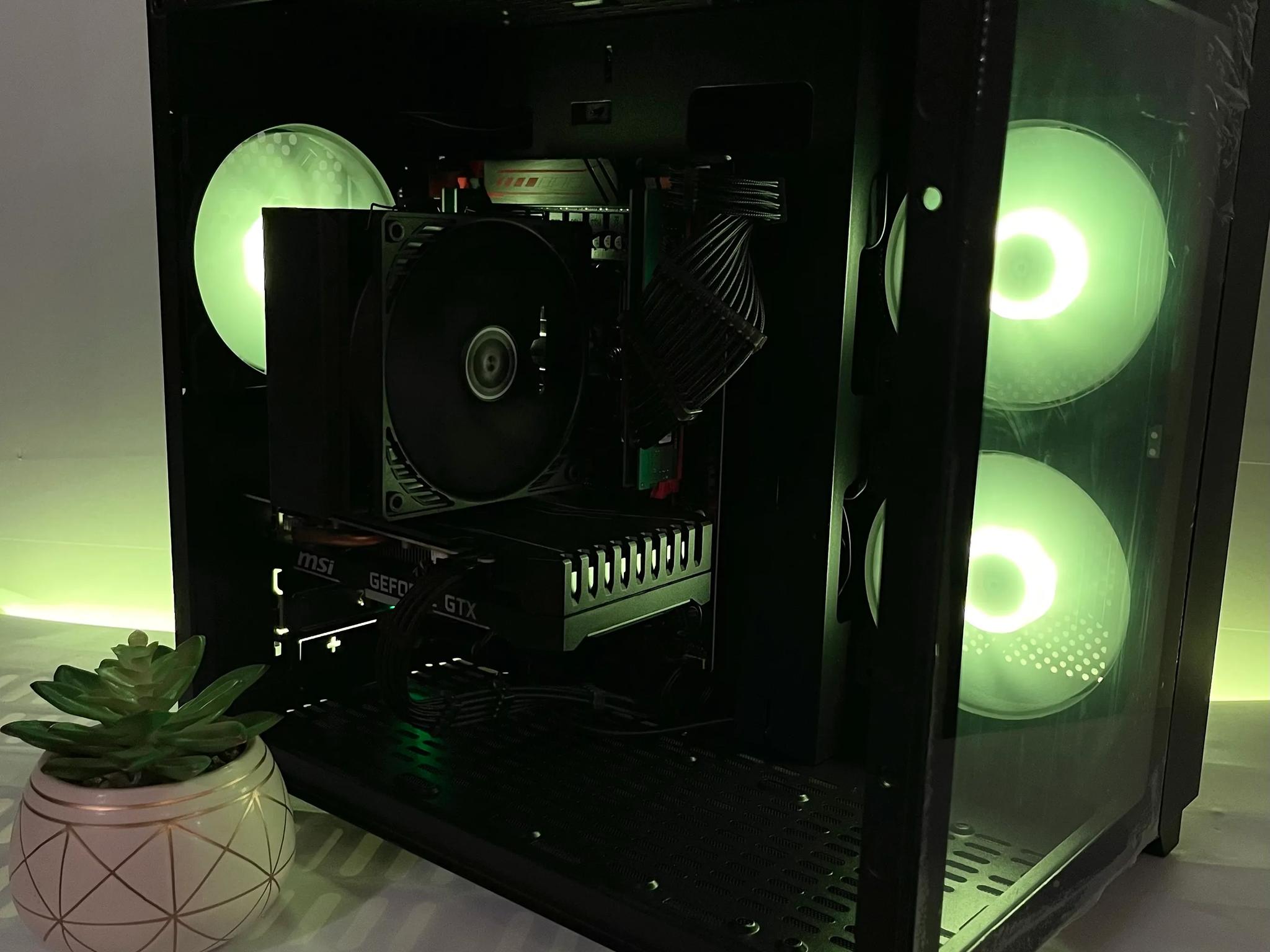 14C/28T RGB Gaming PC (E5-2680 V4, 32GB RAM, GTX 1660 Super, 1TB NVME)