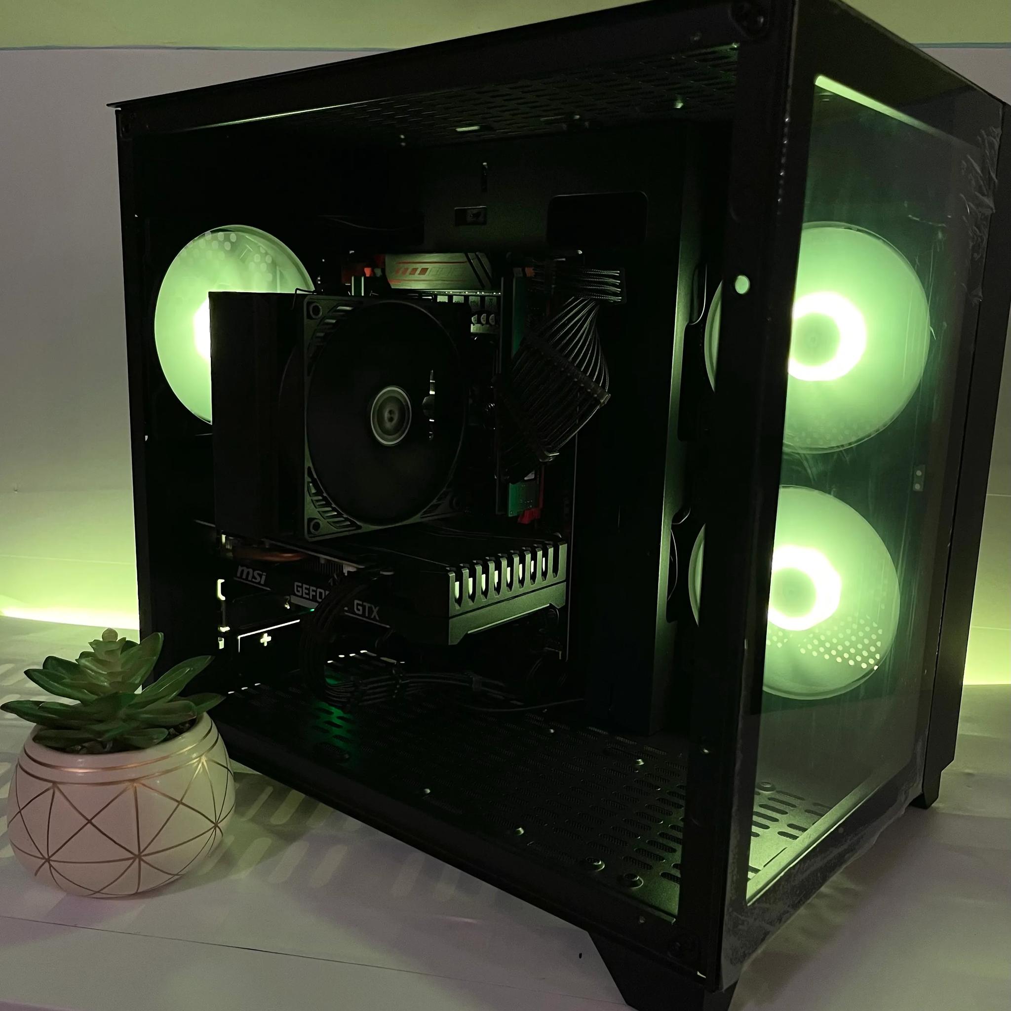 14C/28T RGB Gaming PC (E5-2680 V4, 32GB RAM, GTX 1660 Super, 1TB NVME)