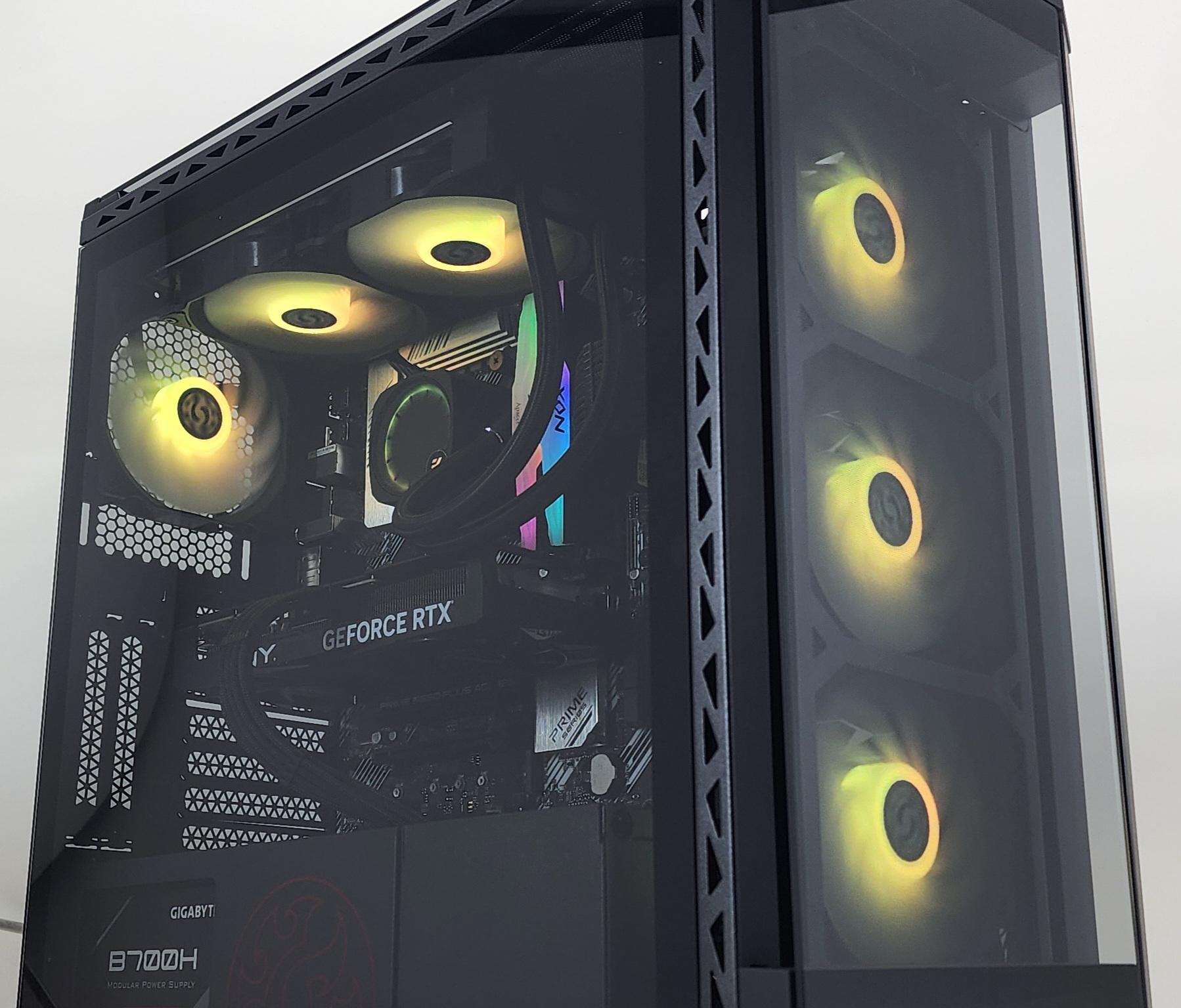 Gaming PC Ryzen 7 5700X 16GB RAM 1TB SSD RTX 4060 Ti 16GB Windows 11 Computer