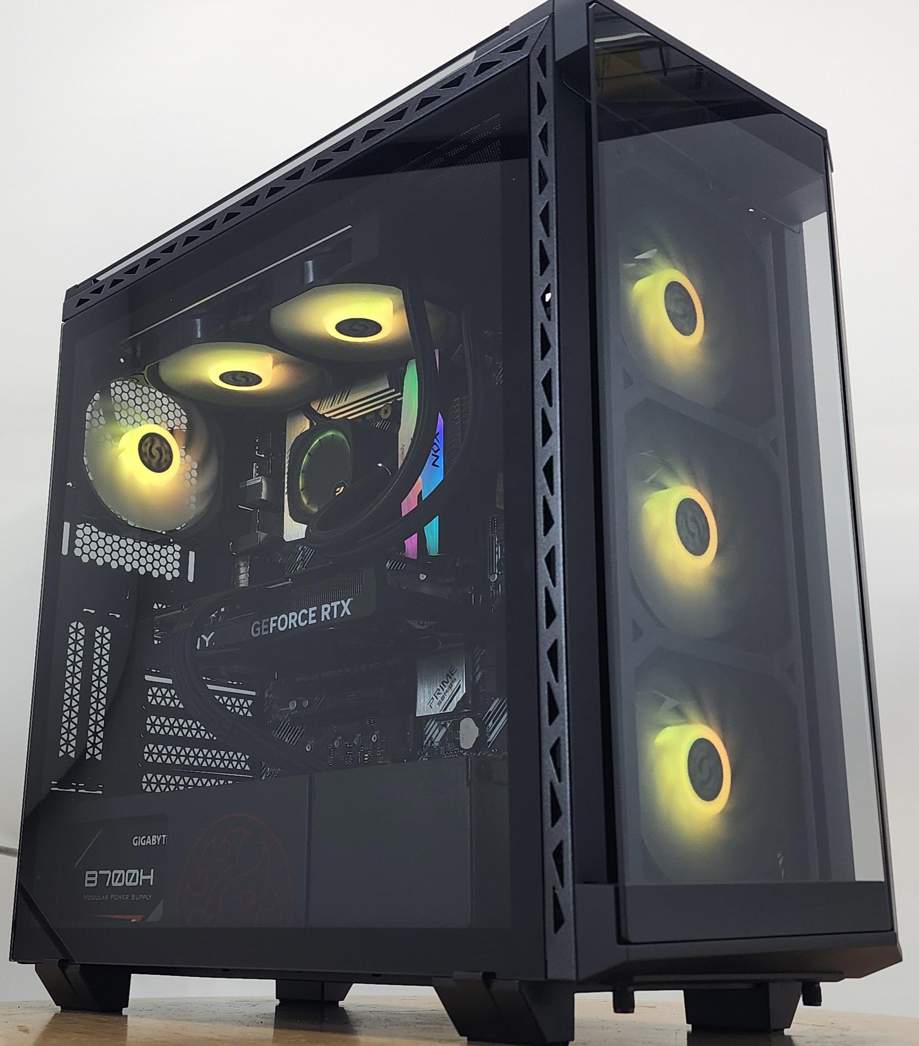 Gaming PC Ryzen 7 5700X 16GB RAM 1TB SSD RTX 4060 Ti 16GB Windows 11 Computer