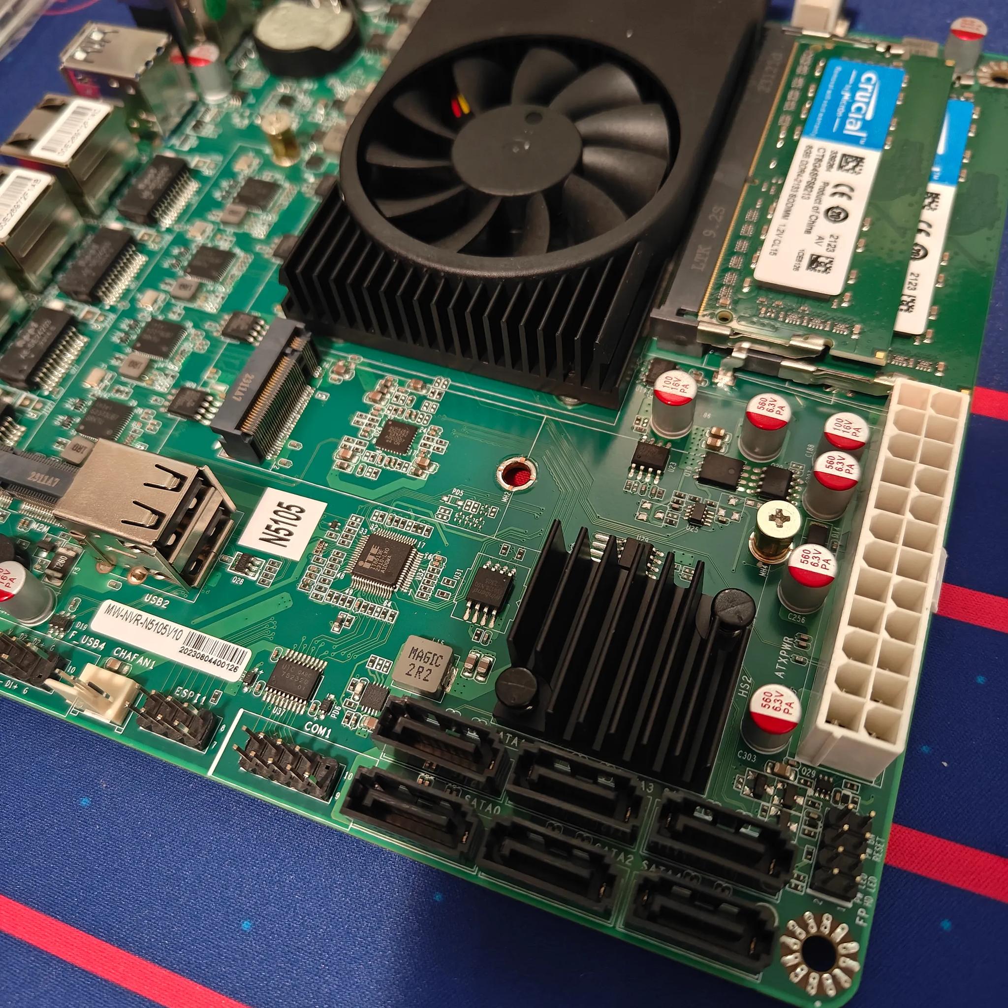 Topton N5105 Server/Firewall Board