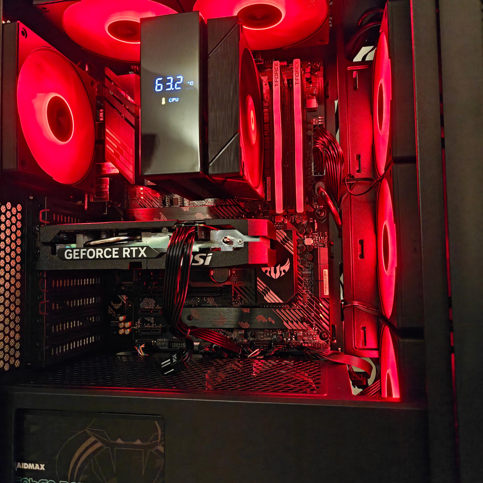 Elite AM4 PC - Ryzen 5 5600X3D, MSI 5060 Shadow OC, 32 GB DDR4 3200 MHZ, 1 TB NVME Gen 4