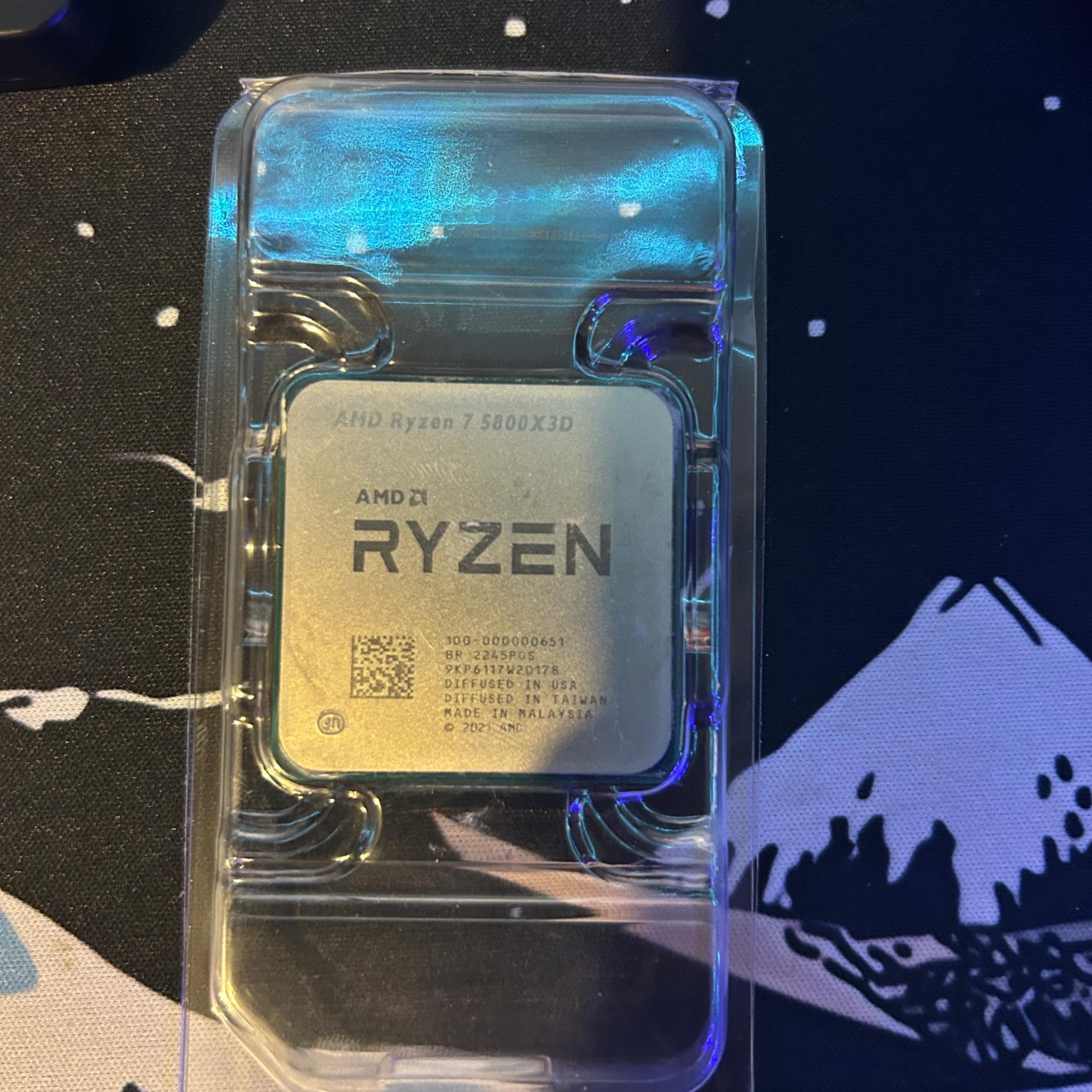 RYZEN 7 5800X3D USED