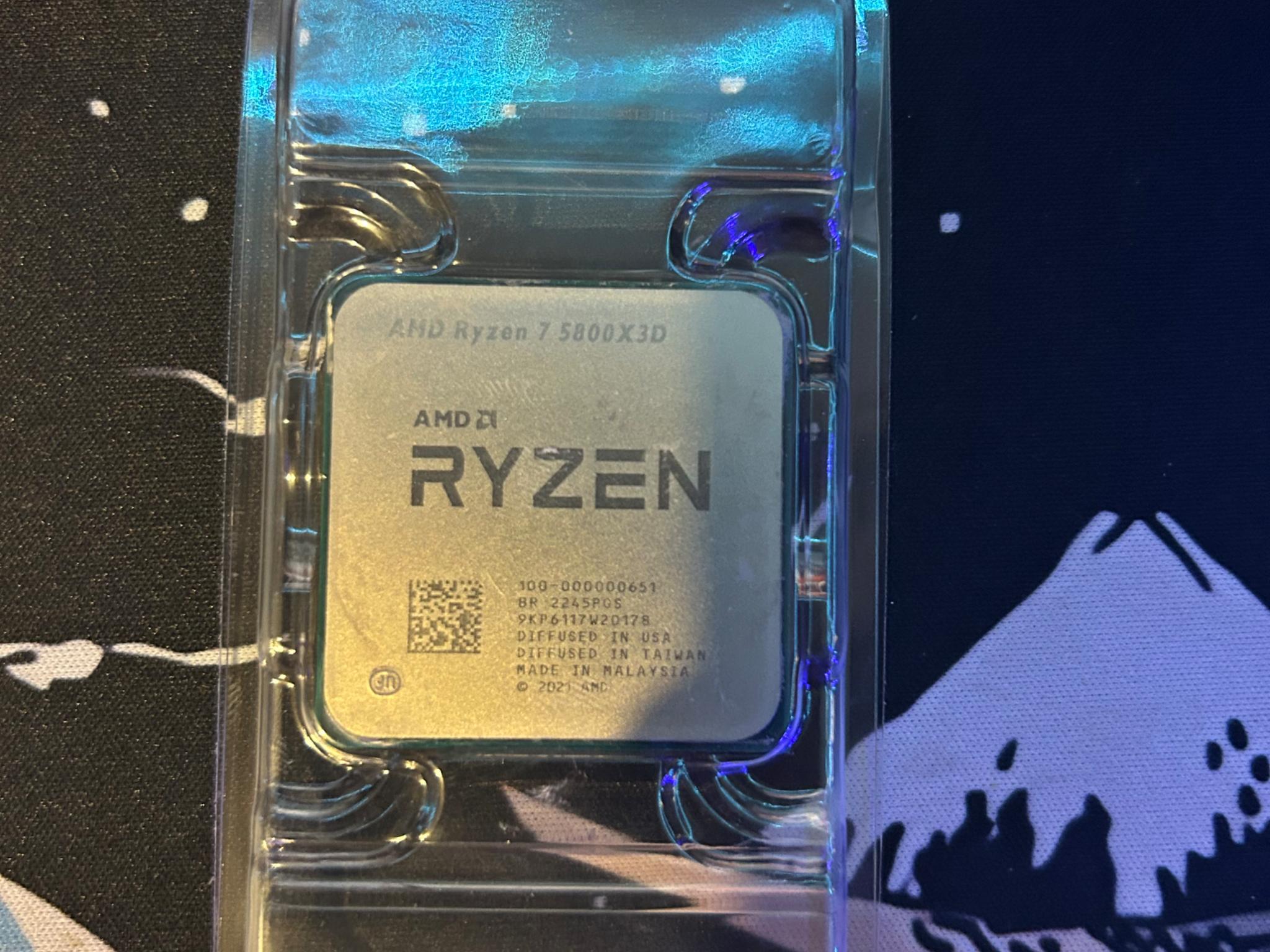 RYZEN 7 5800X3D USED