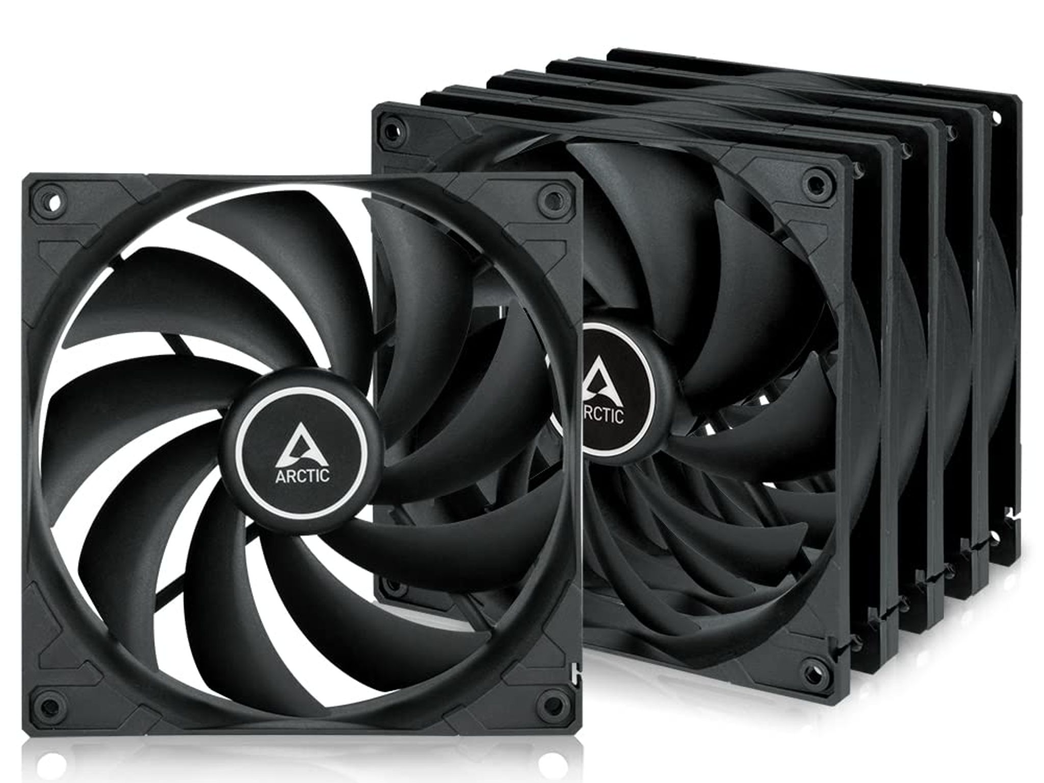 ARCTIC F14 PWM PST (5 Pack) - 140 mm Case Fans with PWM Sharing Technology (PST)