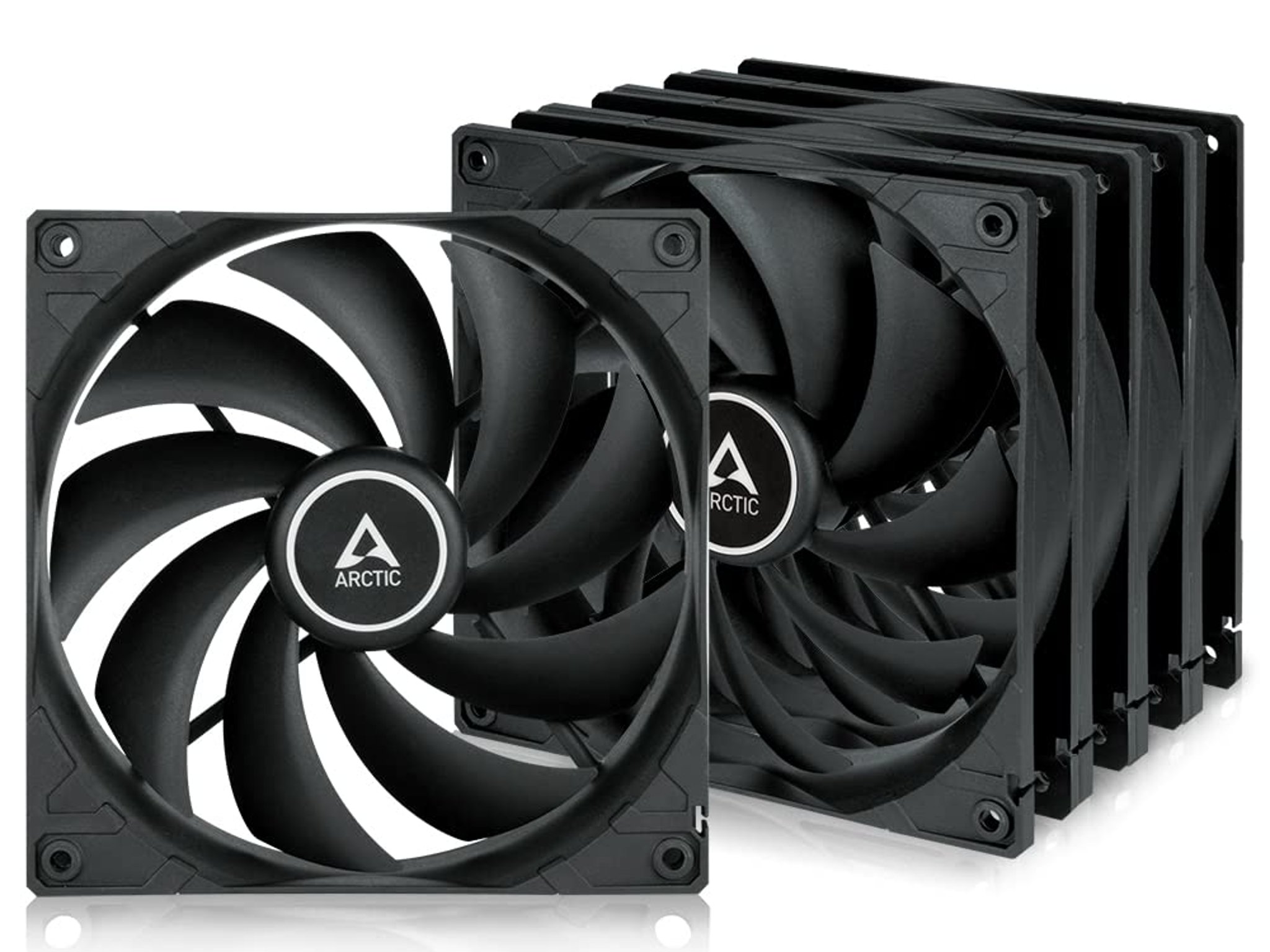 ARCTIC F14 PWM PST (5 Pack) - 140 mm Case Fans with PWM Sharing Technology (PST)