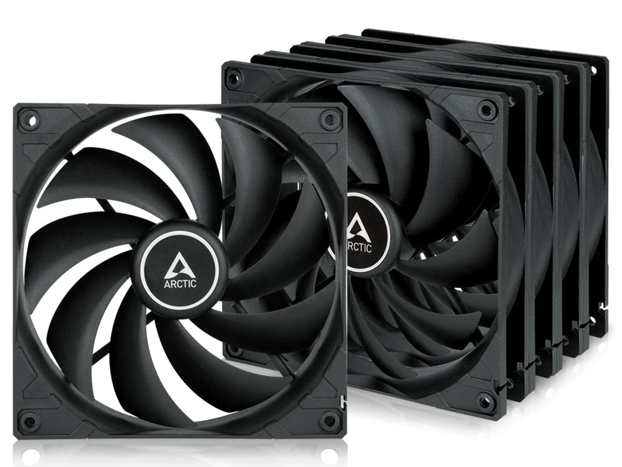 ARCTIC F14 PWM PST (5 Pack) - 140 mm Case Fans with PWM Sharing Technology (PST)