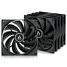 ARCTIC F14 PWM PST (5 Pack) - 140 mm Case Fans with PWM Sharing Technology (PST)