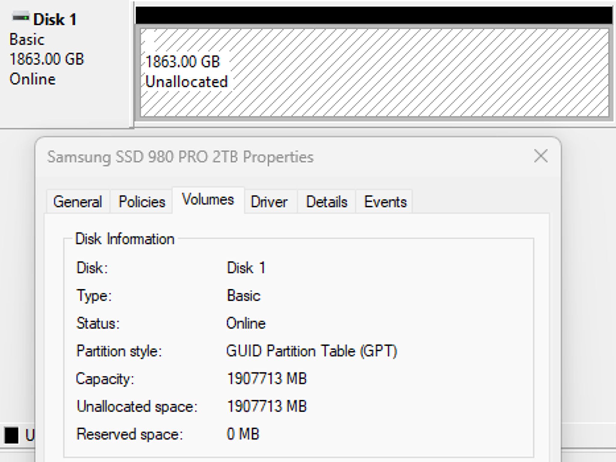 Samsung 980 PRO 2TB NVMe M.2 SSD