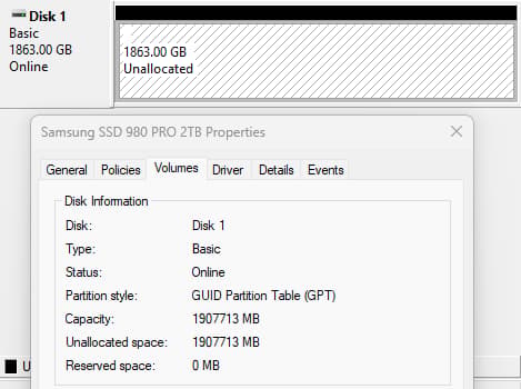 Samsung 980 PRO 2TB NVMe M.2 SSD