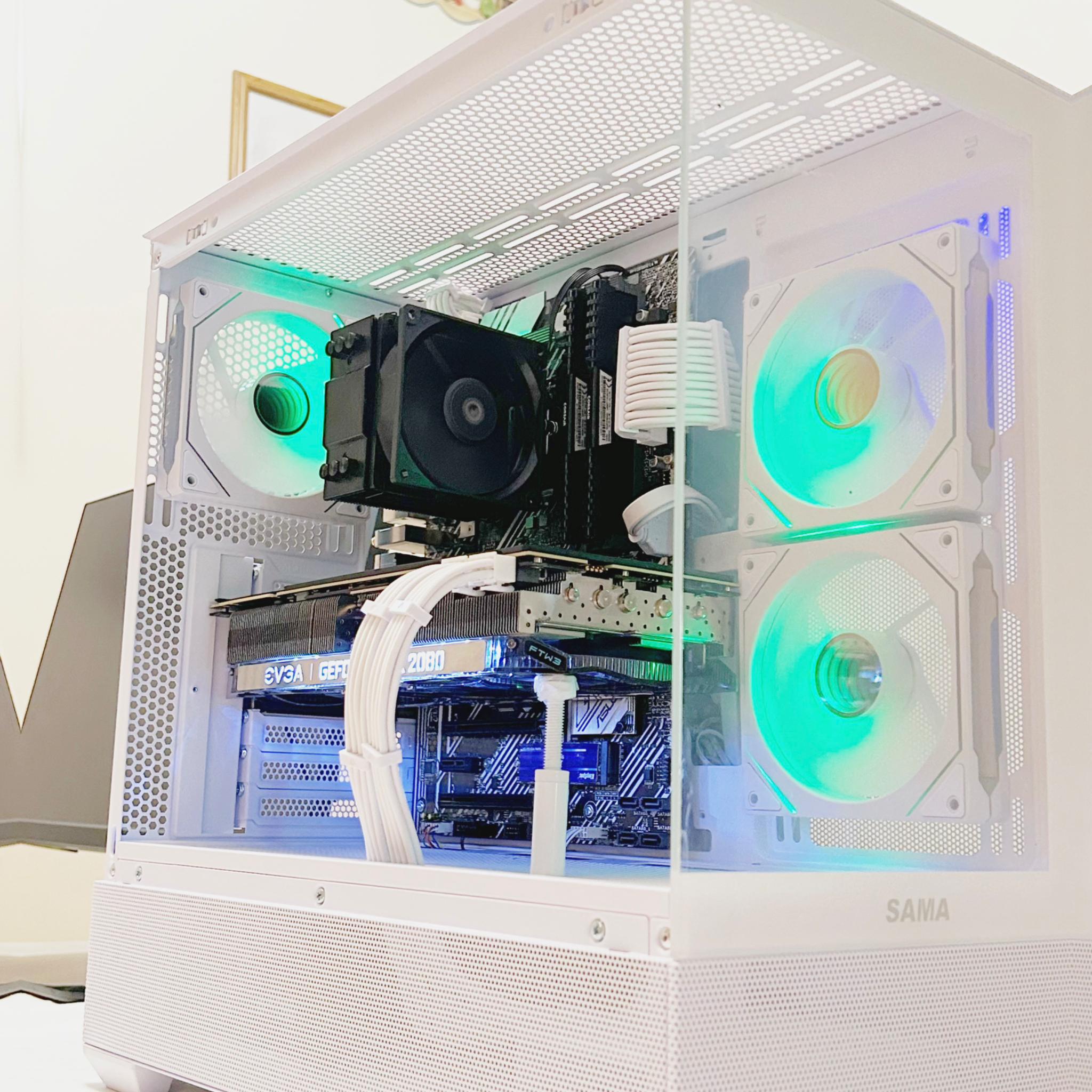 🔥 Custom Gaming PC | EVGA RTX 2080 Super FTW3 | i5-10400F | 16GB Corsair RAM | ASUS B550 🔥