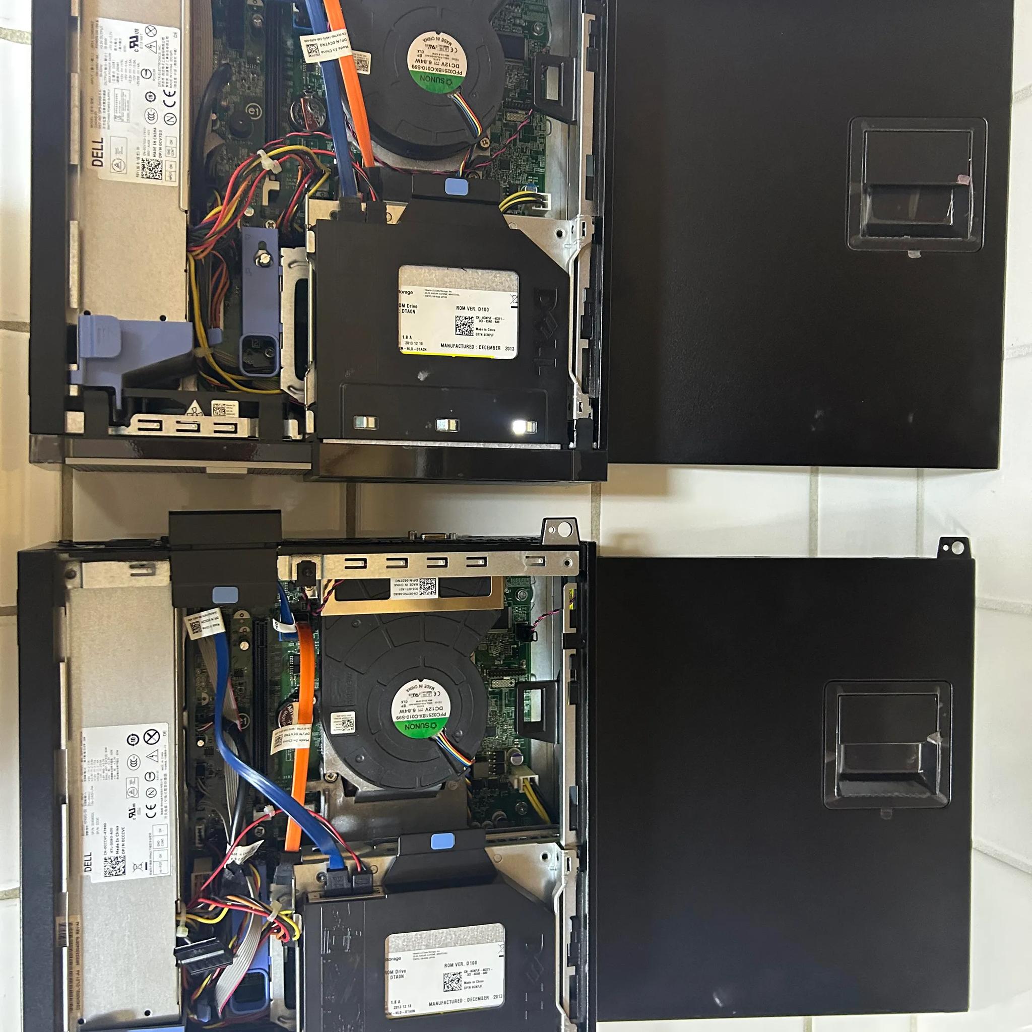2 Dell OptiPlex 3010 SSF (To Be Upgraded | i5 3470 | DVD Player )