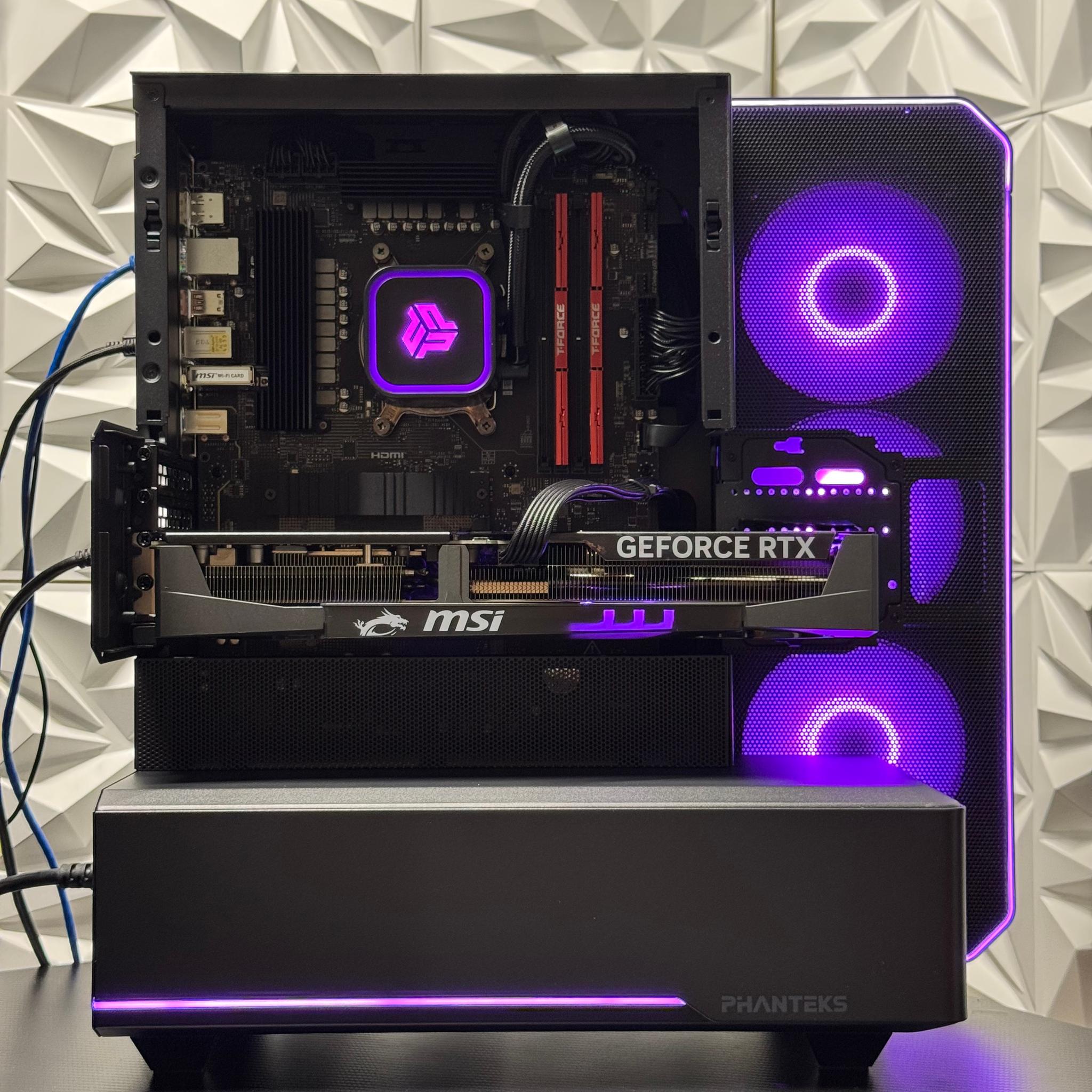 RTX 5070 Ti / Ryzen 7 9800X3D / 32GB DDR5 / 2TB SSD / EX5 Case / Gaming pc / creator pc / streaming