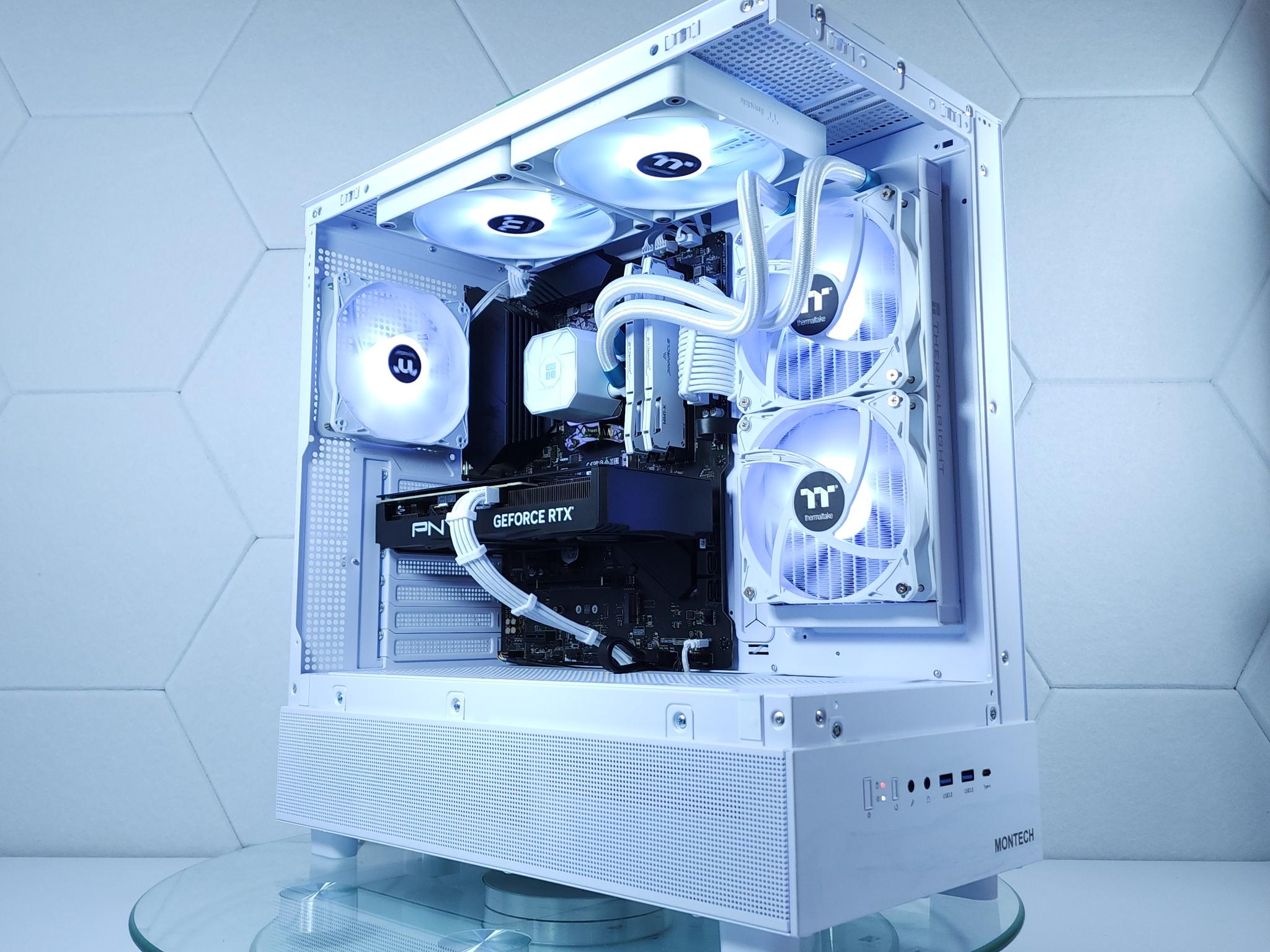 🤍RTX 4070●Ryzen 7 5800X●1080p/1440p Gaming Computer