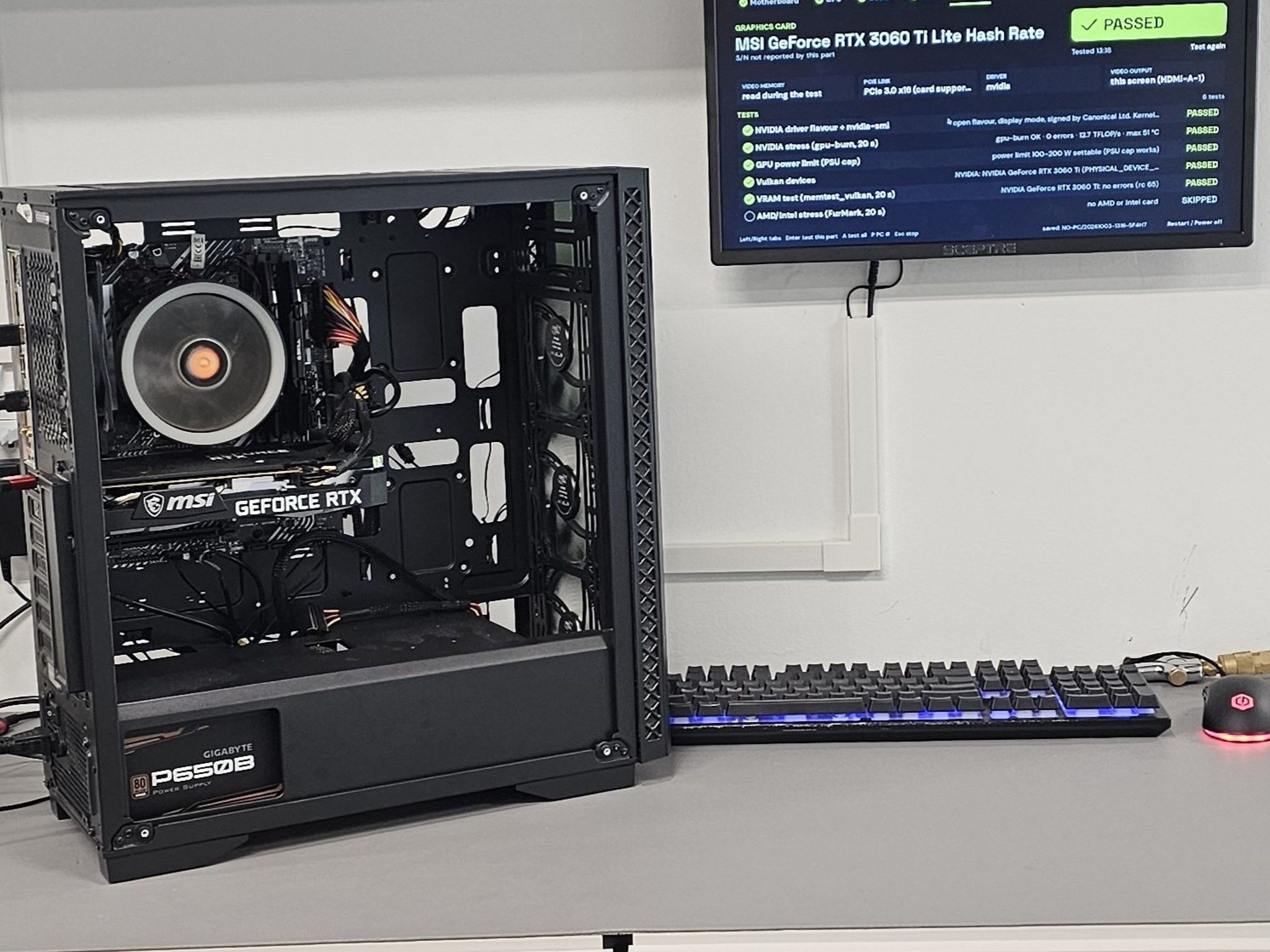 RTX 3060 Ti MSI Ventus 2X 8GB