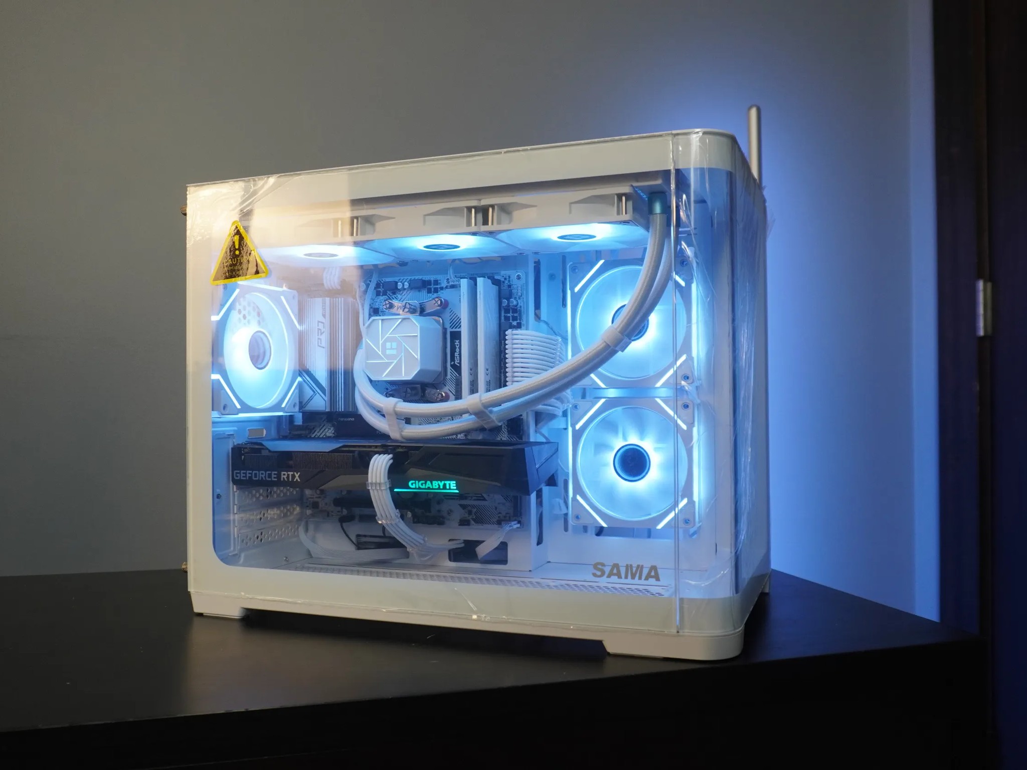 🤍CLEAN🤍 MACHINE 💚RTX 3060ti 🧡Ryzen 7 5800x | 1TB NVME | 32GB DDR4 | WIFI
