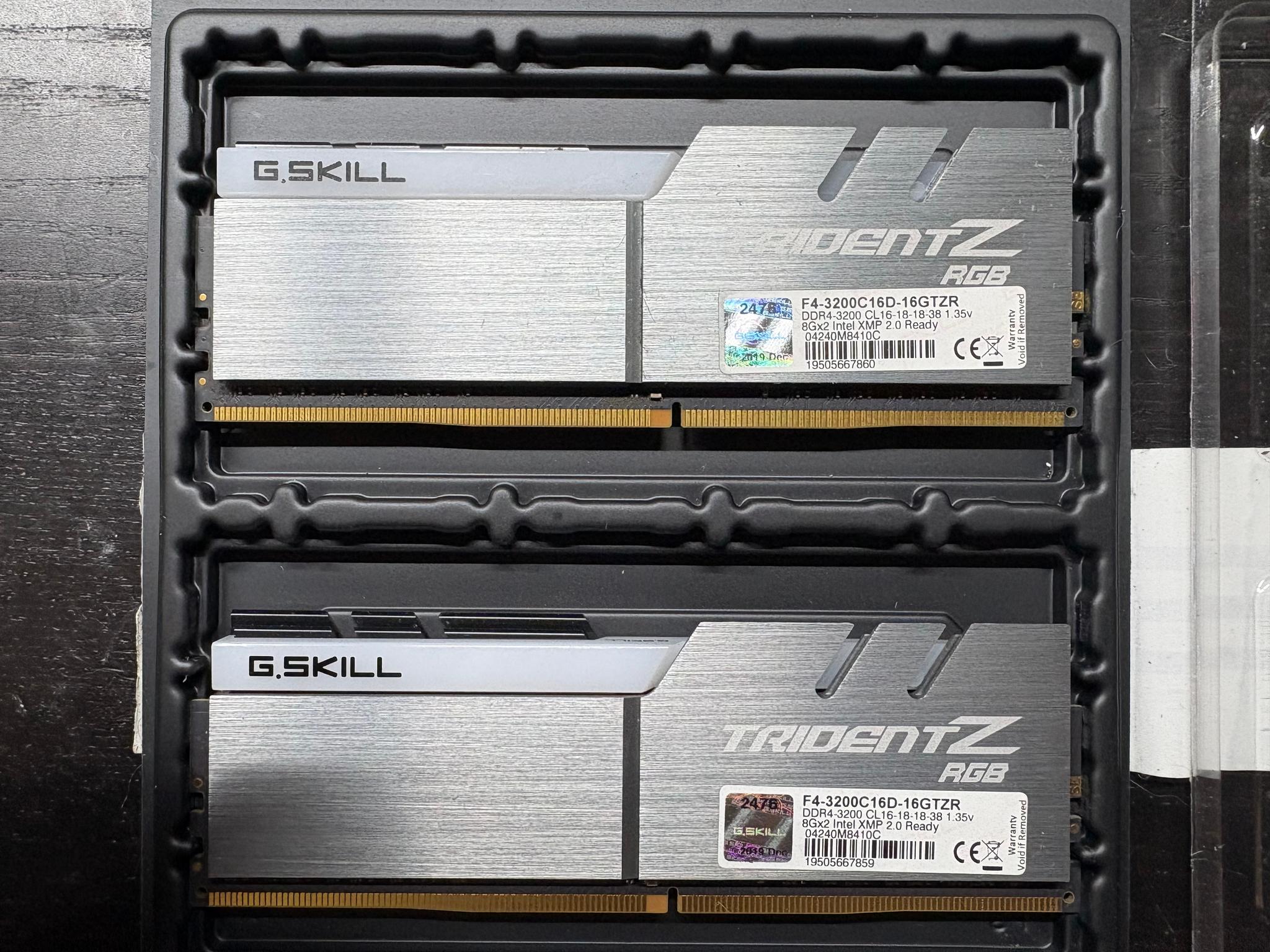 G.Skill 16GB DDR4 RGB