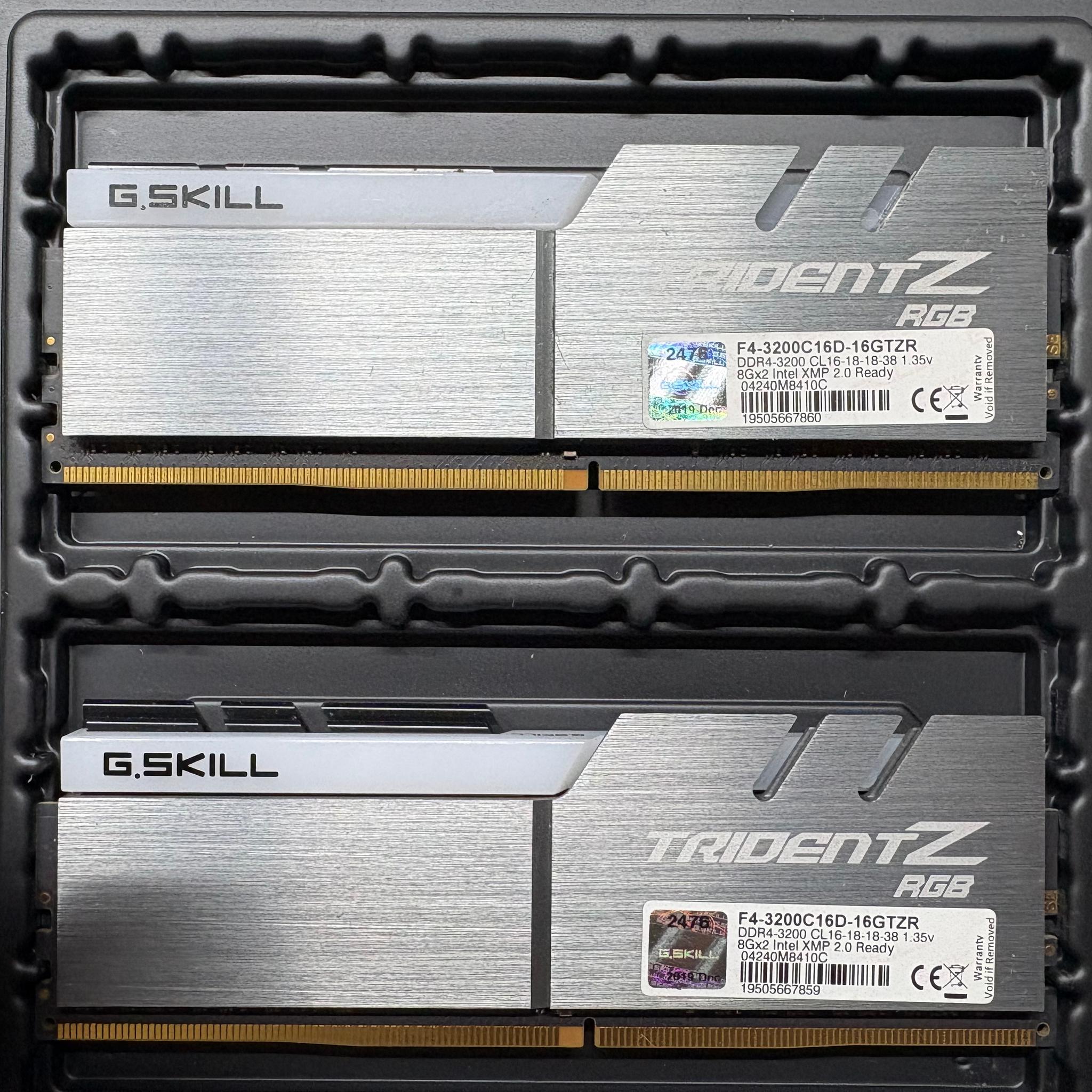 G.Skill 16GB DDR4 RGB