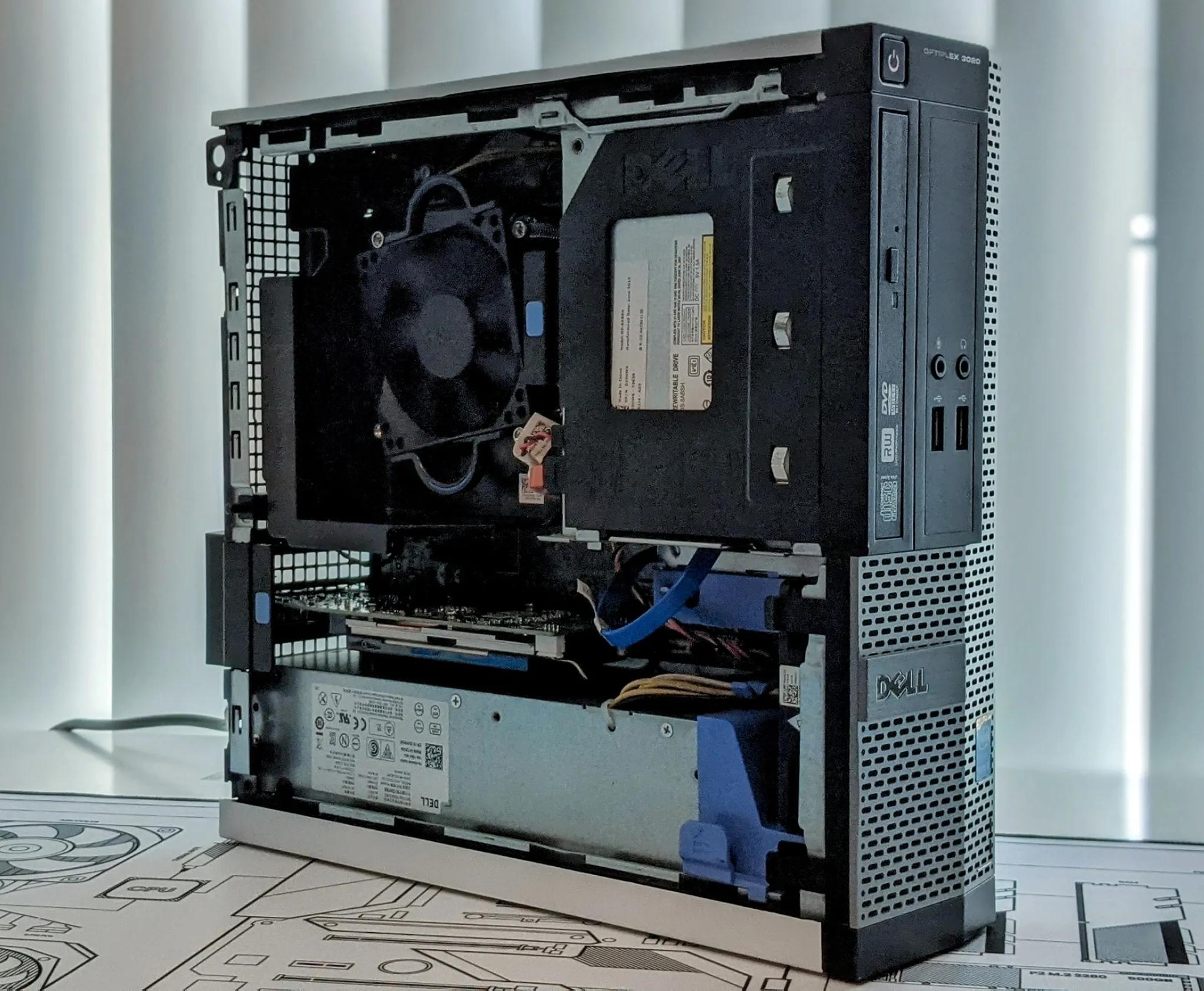 Modded Optiplex 3020/ i5-4590, RX550
