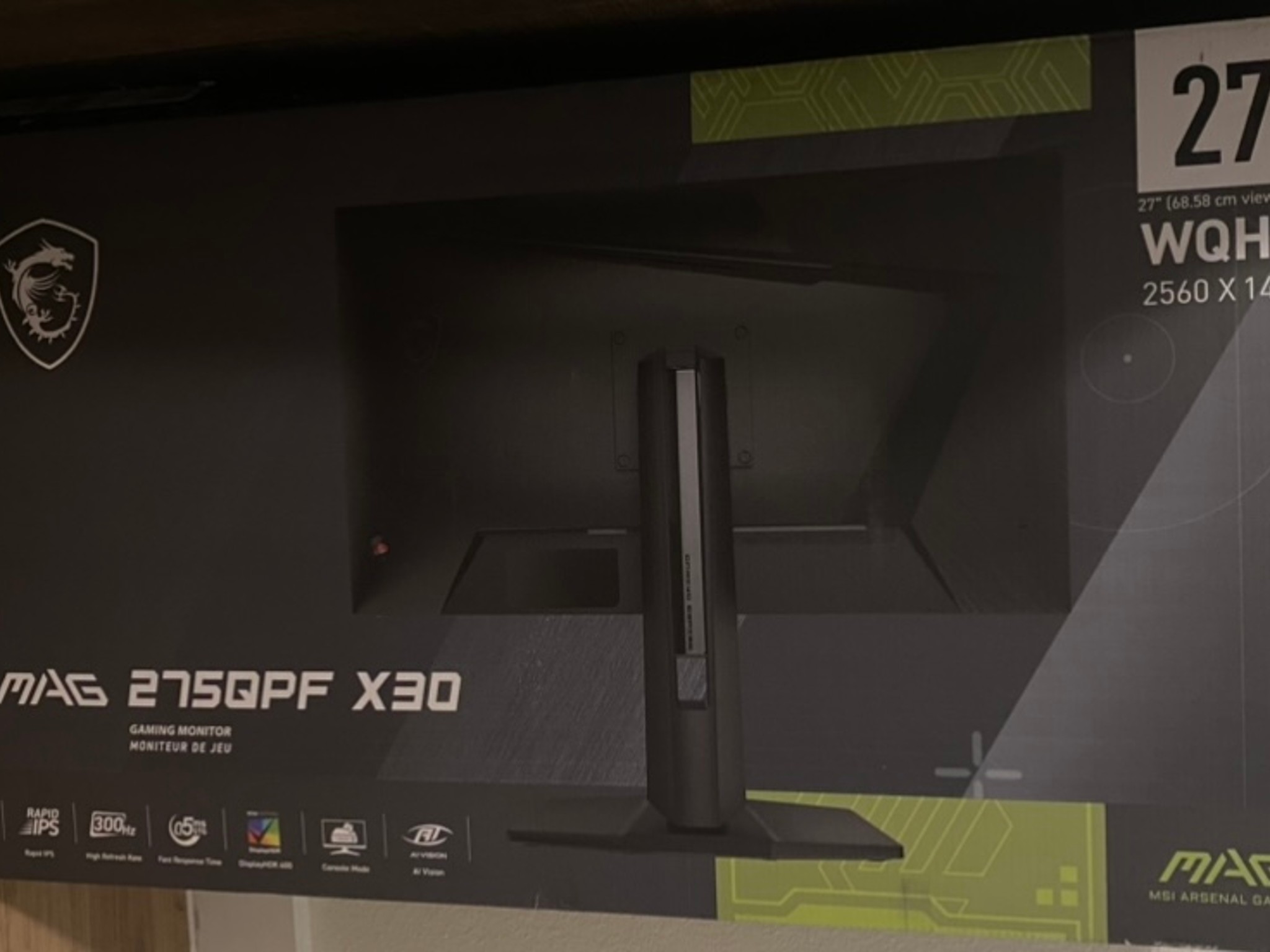 Gaming monitor