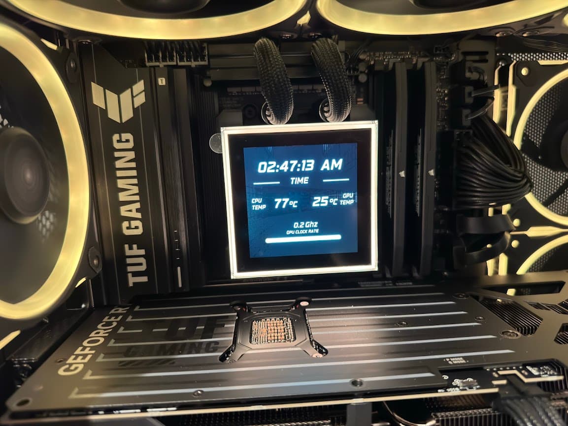 Used in Demo - Well Tested, Works Perfectly: Lian Li Hydroshift II LCD-S 360N