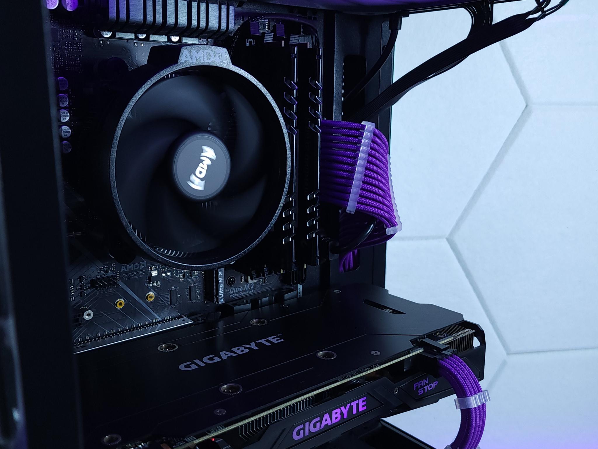 💜GTX 1070Ti●Ryzen 3 4100●1080p Gaming Computer