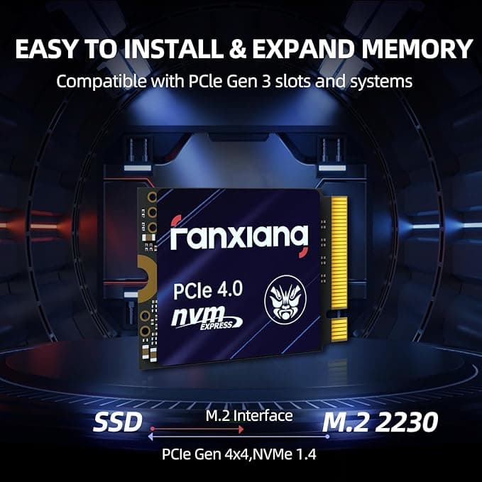 FanXiang S700 PCIe 4.0 NVMe M.2 SSD 500gb – Blazing-Fast Speeds