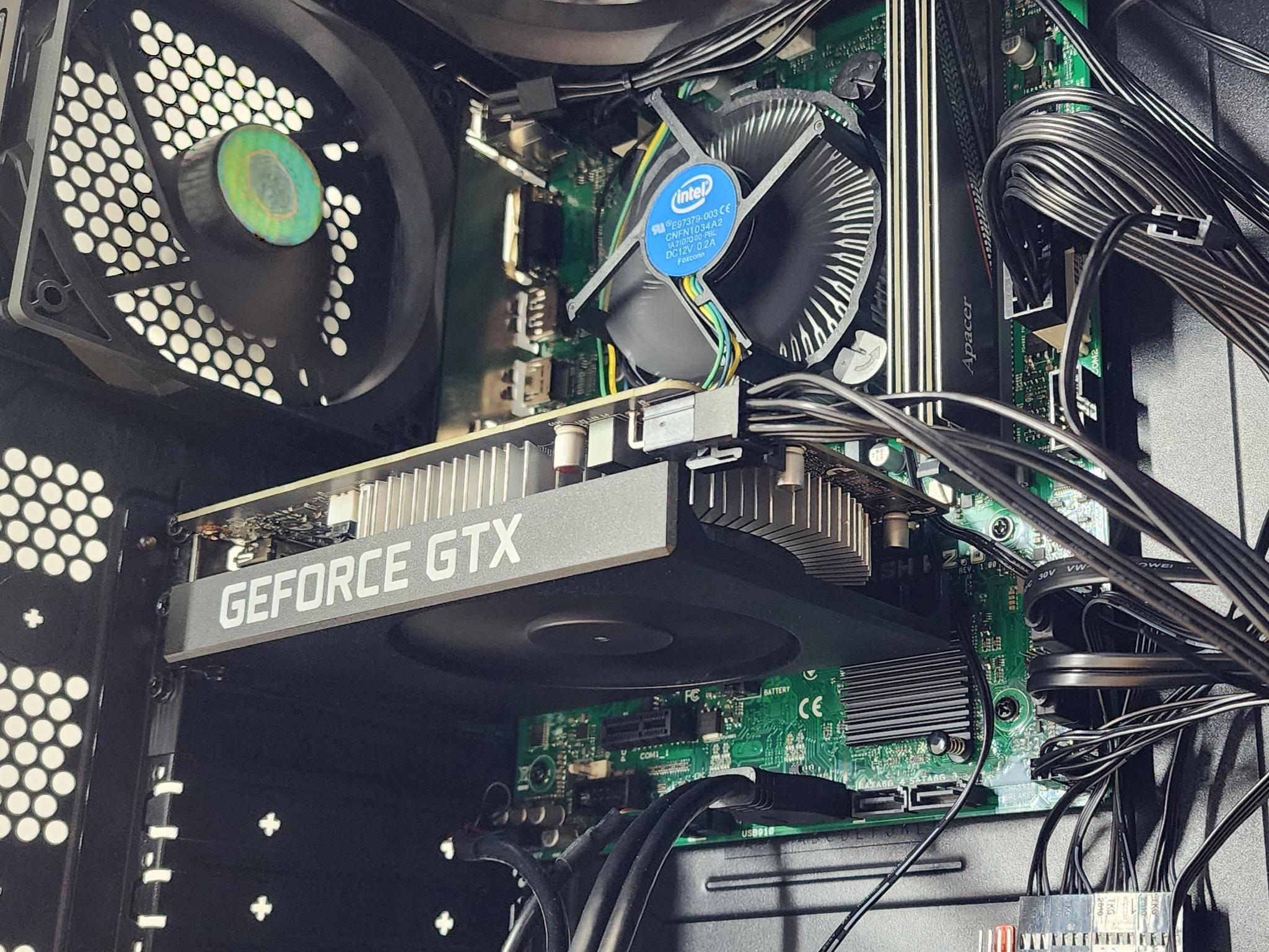 Gaming PC i5-8600 16GB RAM 256GB SSD+1TB HDD GTX 1650 SUPER 4GB Win11 Computer