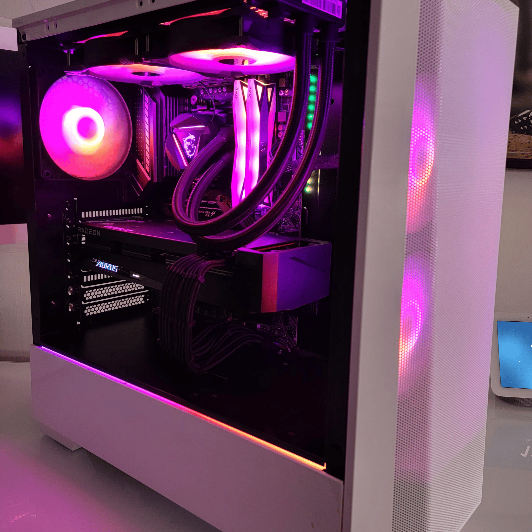 Water Cooled AMD Gaming PC - Featuring Ryzen 7 3800x and RX 6700xt