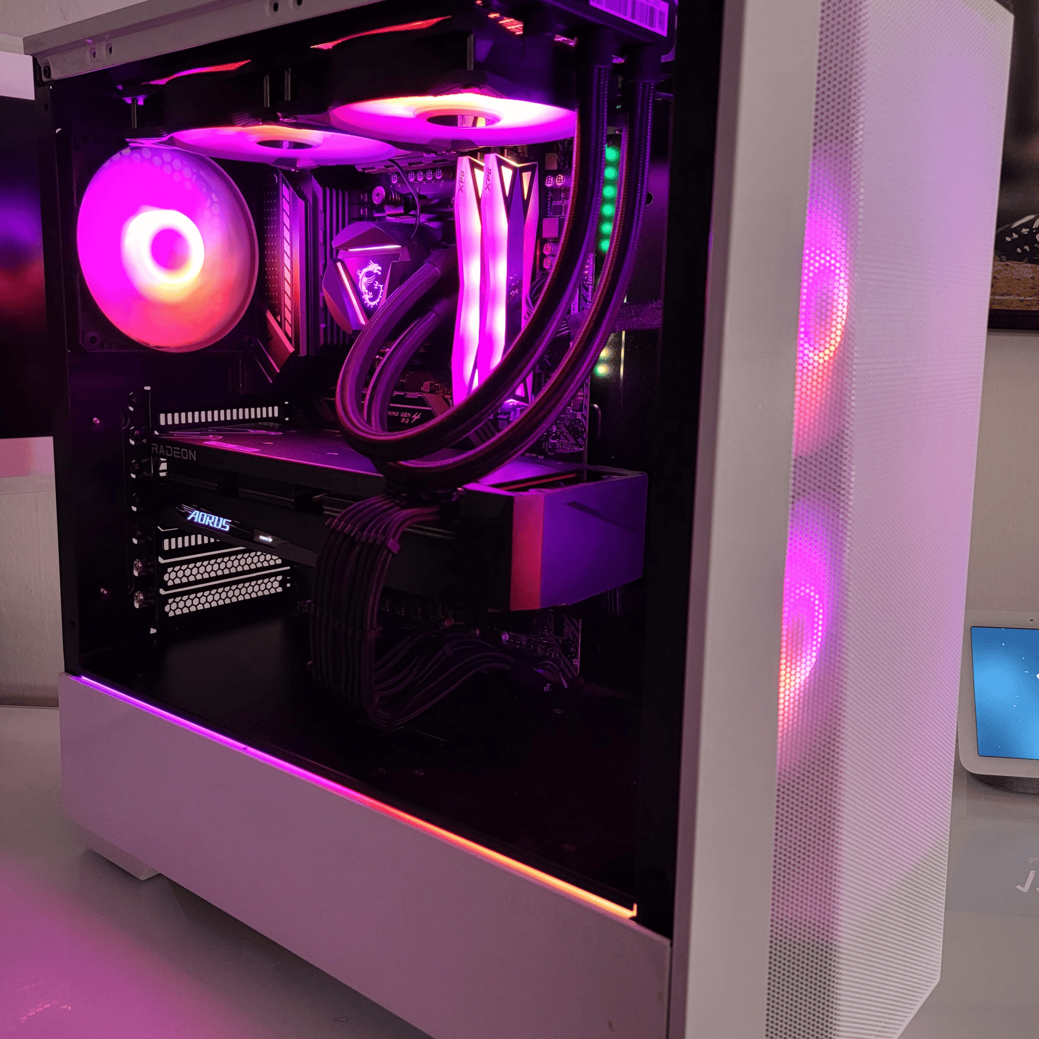 Water Cooled AMD Gaming PC - Featuring Ryzen 7 3800x and RX 6700xt