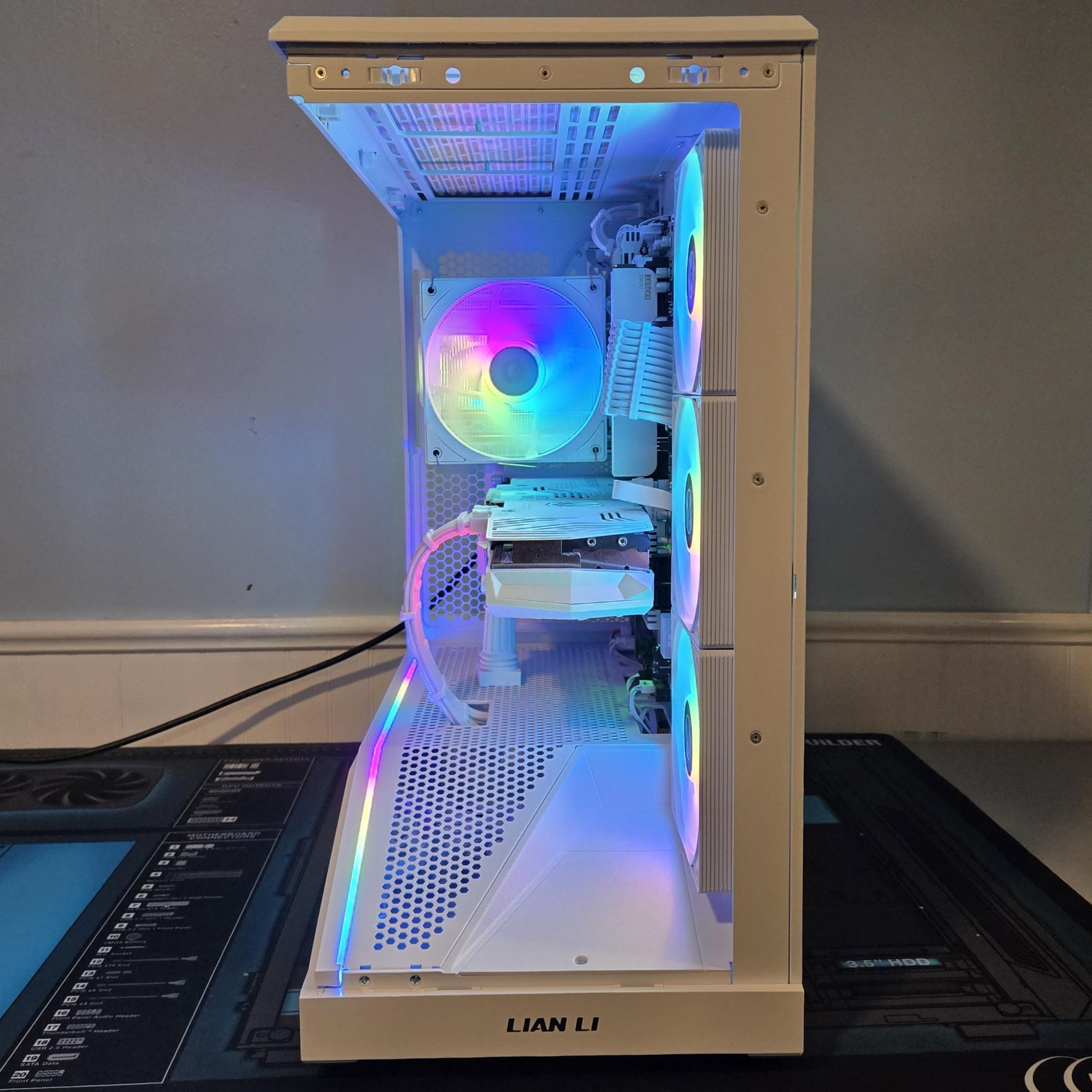 ⚪White 1440p PC ⚪|Ryzen 5 7600 |RTX 3080 10GB|16GB DDR5|1TB NVME|Wifi/BT|⚪Win 11 Pro⚪