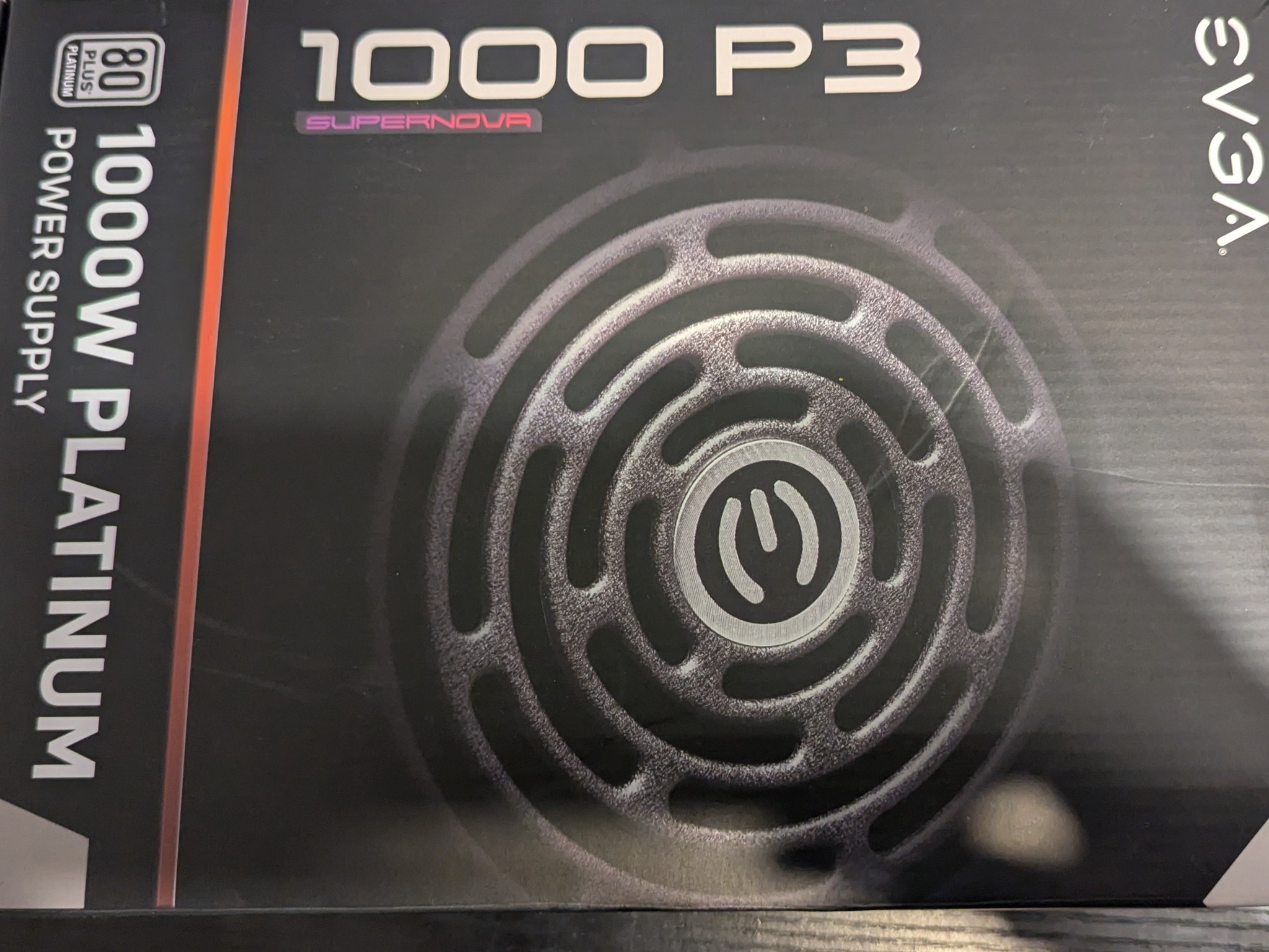 EVGA 1000w 80+ Platnium P3 power supply