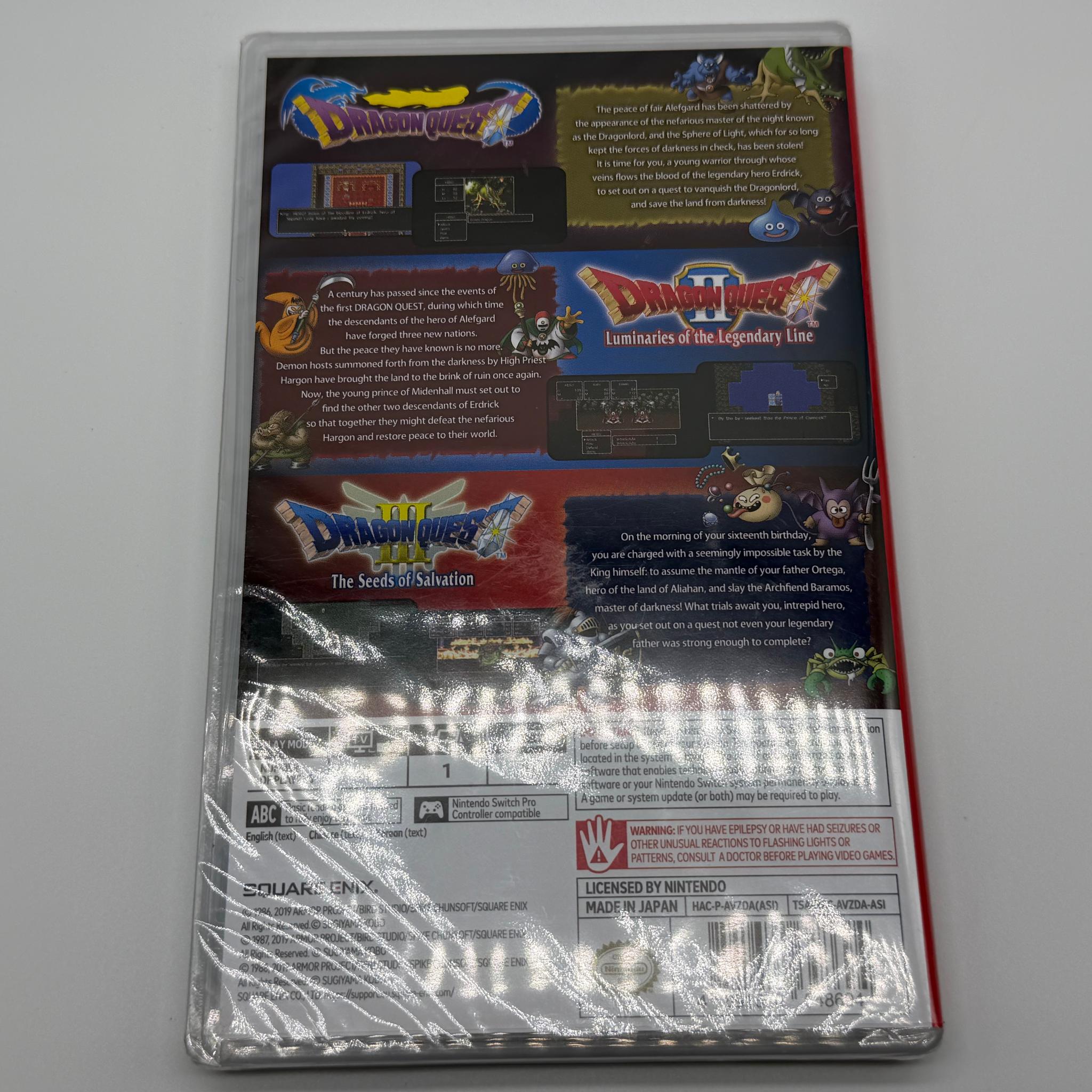 Nintendo Switch Dragon Quest 1Nintendo Switch Dragon Quest 1+2+3 Collection Game