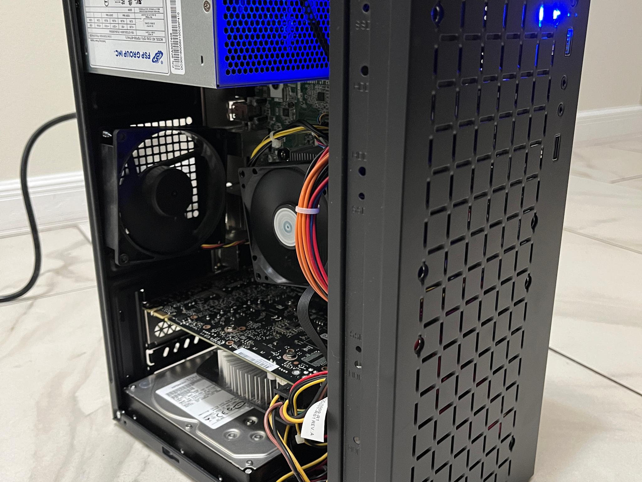 NVIDIA GTX 960, Intel Core i7-2600, 12GB RAM, 870 GB Storage - Budget Small Gaming PC w/ Wi-Fi & BT