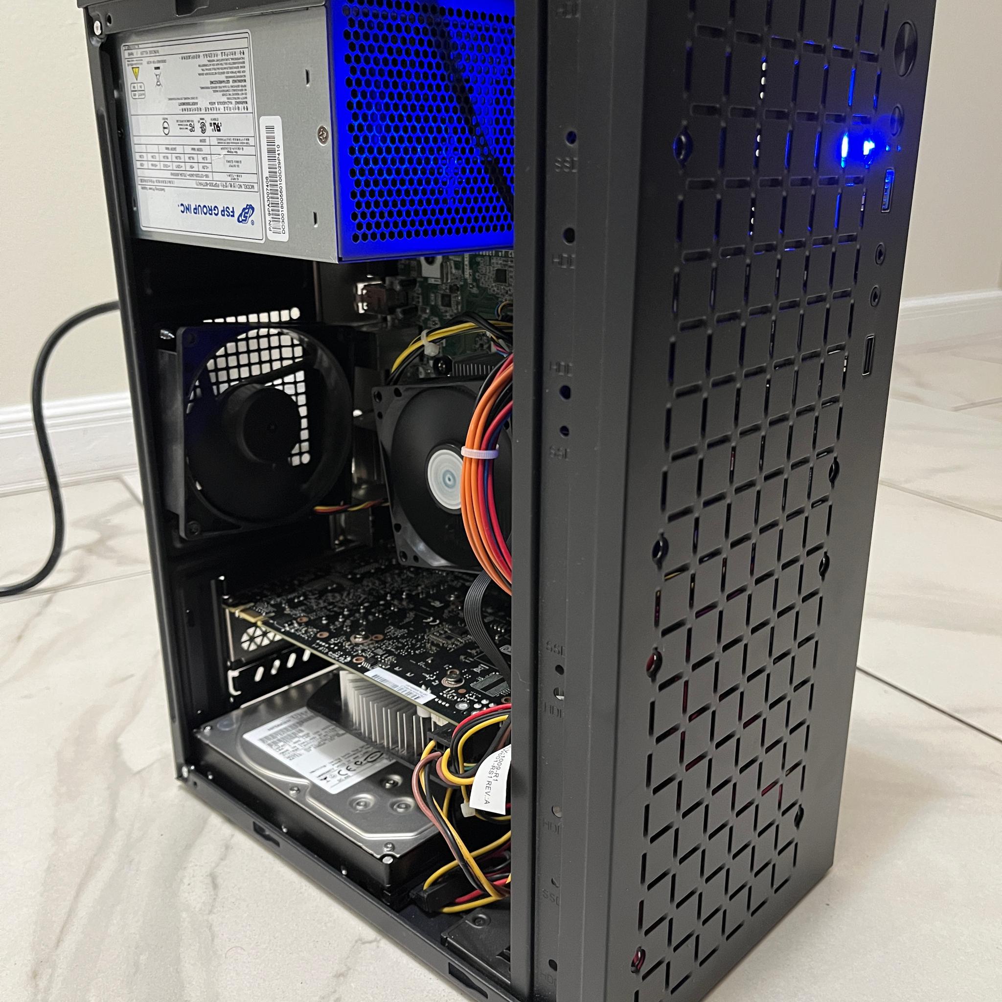 NVIDIA GTX 960, Intel Core i7-2600, 12GB RAM, 870 GB Storage