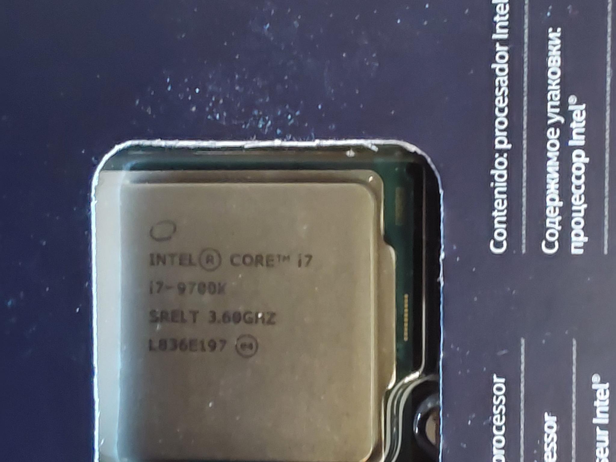 NEW Intel 9th Gen - Core i7-9700K 8-Core (4.9 GHz Turbo) LGA 1151 (300 Series) Desktop Processor