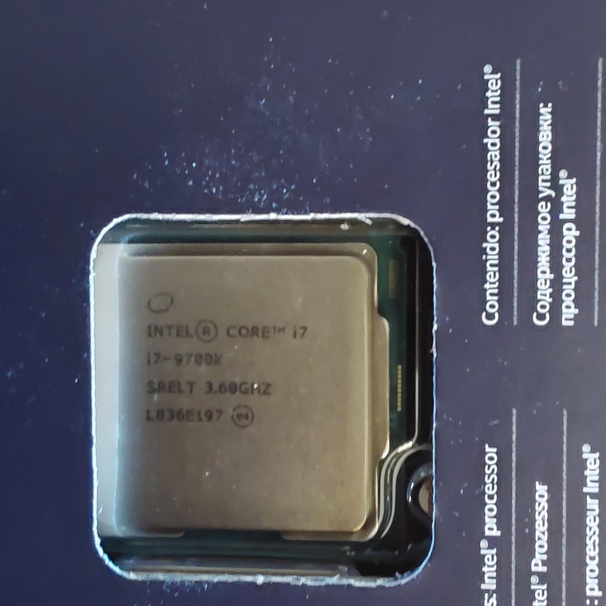 NEW Intel 9th Gen - Core i7-9700K 8-Core (4.9 GHz Turbo) LGA 1151 (300 Series) Desktop Processor